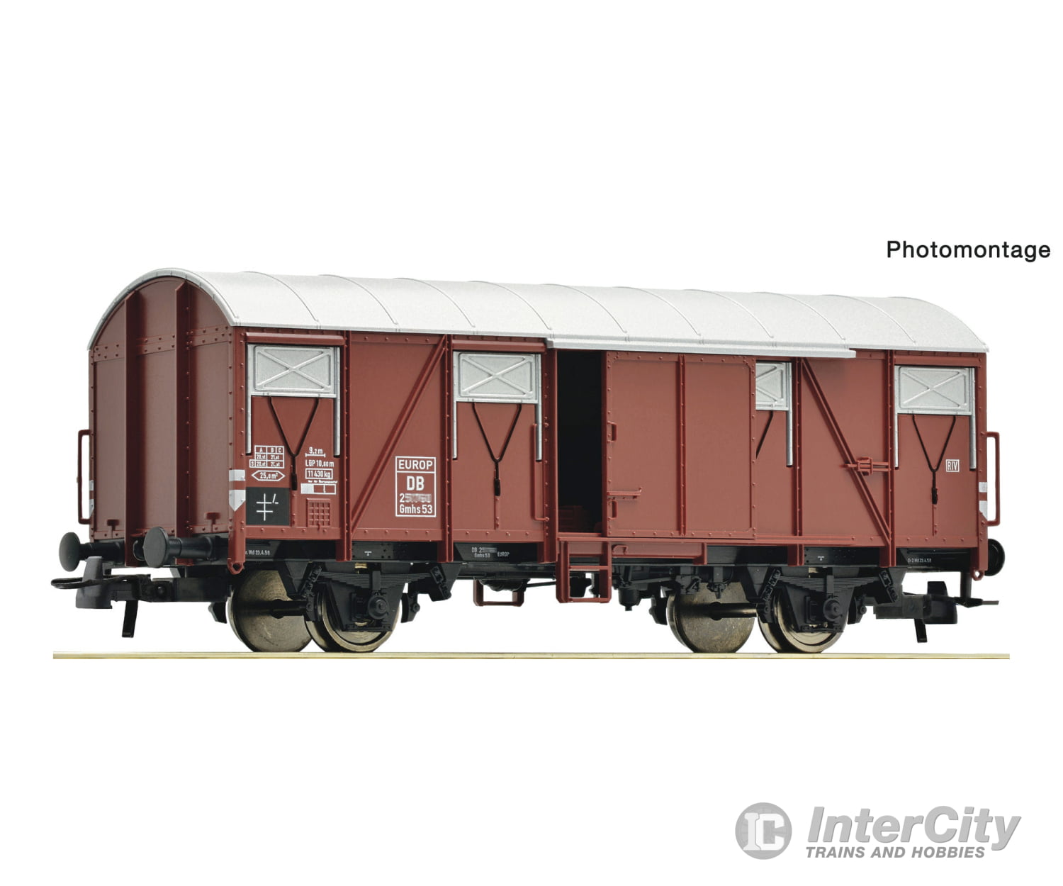Roco 6600274 HO Covered goods wagon DB European Freight Cars