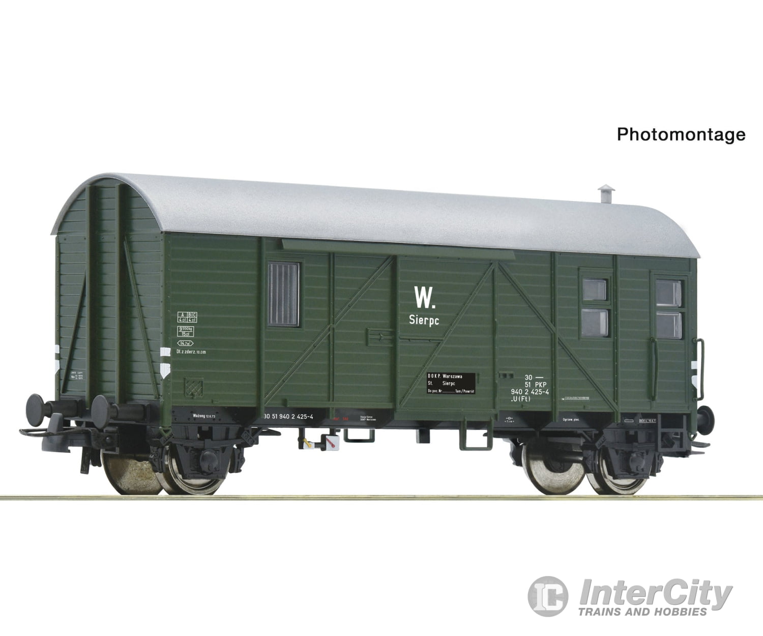 Roco 6600278 HO Guard’s van for goods trains PKP European Freight Cars