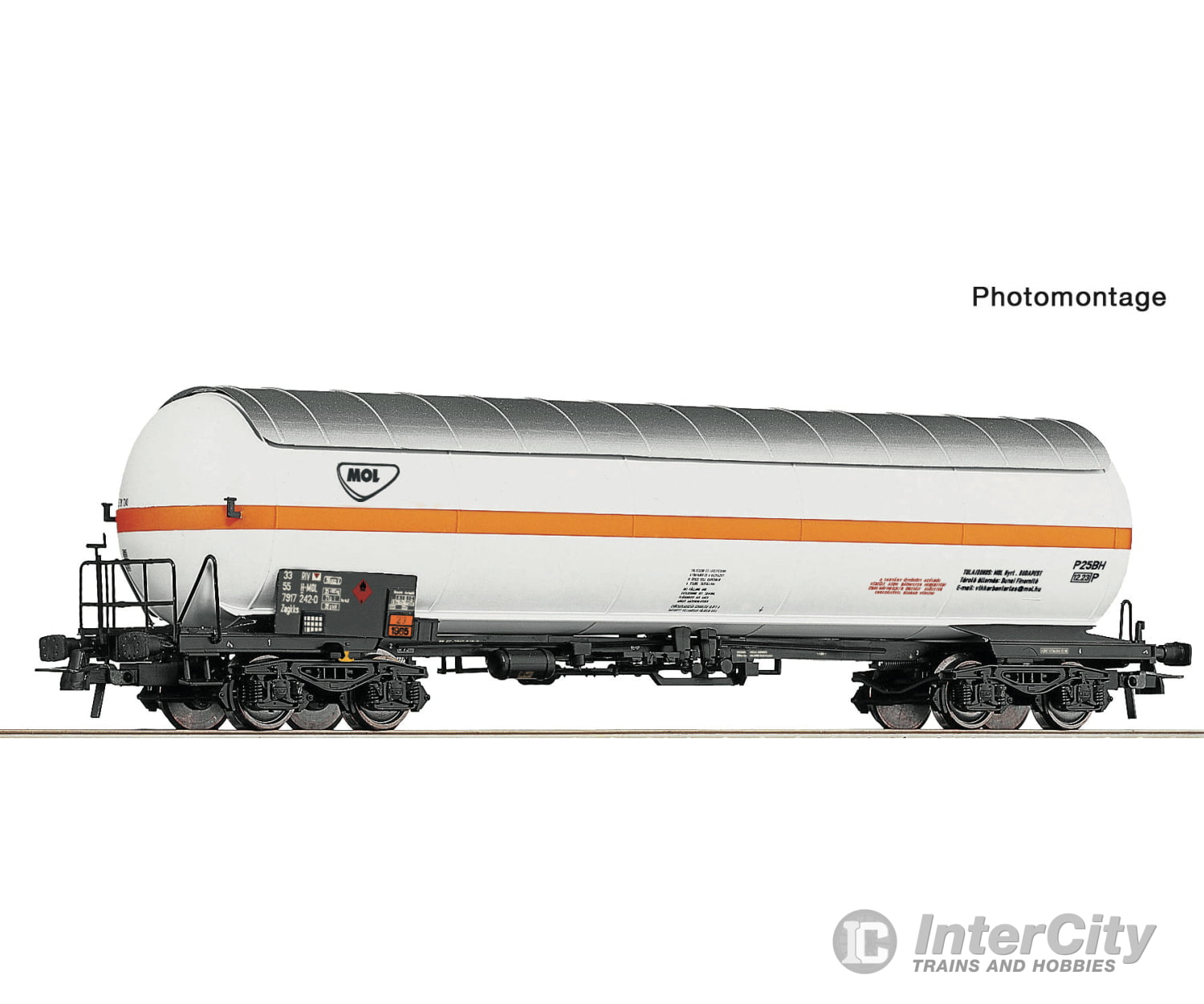 Roco 6600284 HO Pressurised gas tank wagon MOL European Freight Cars