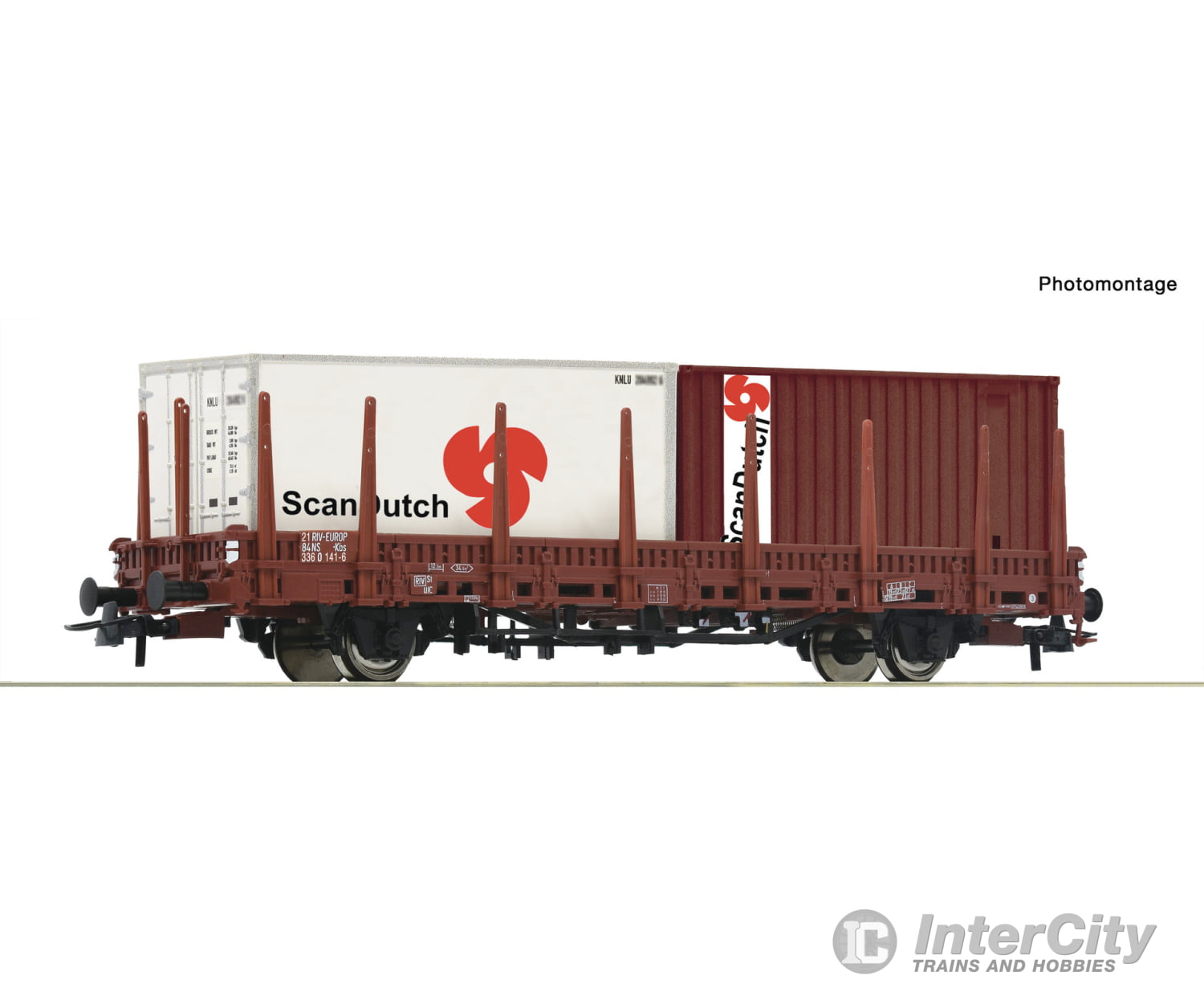 Roco 6600289 HO Stake wagon NS European Freight Cars