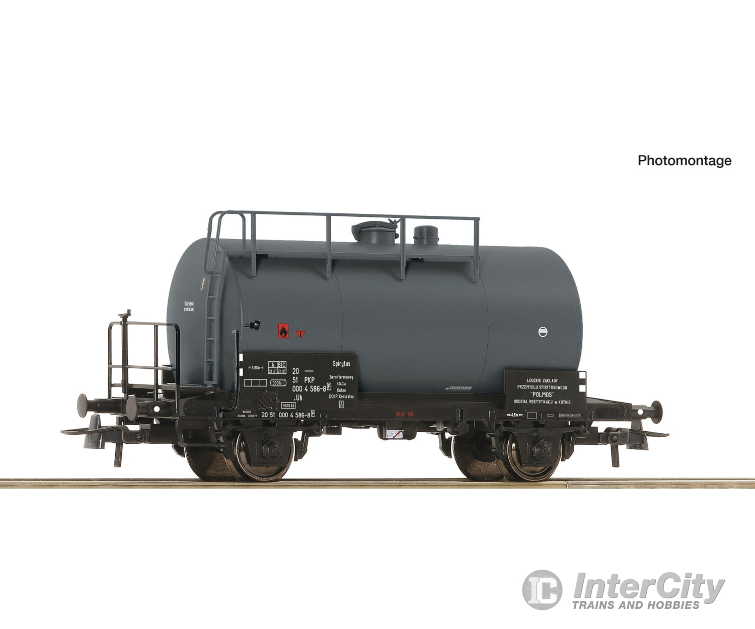 Roco 6600293 HO Tank wagon PKP European Freight Cars