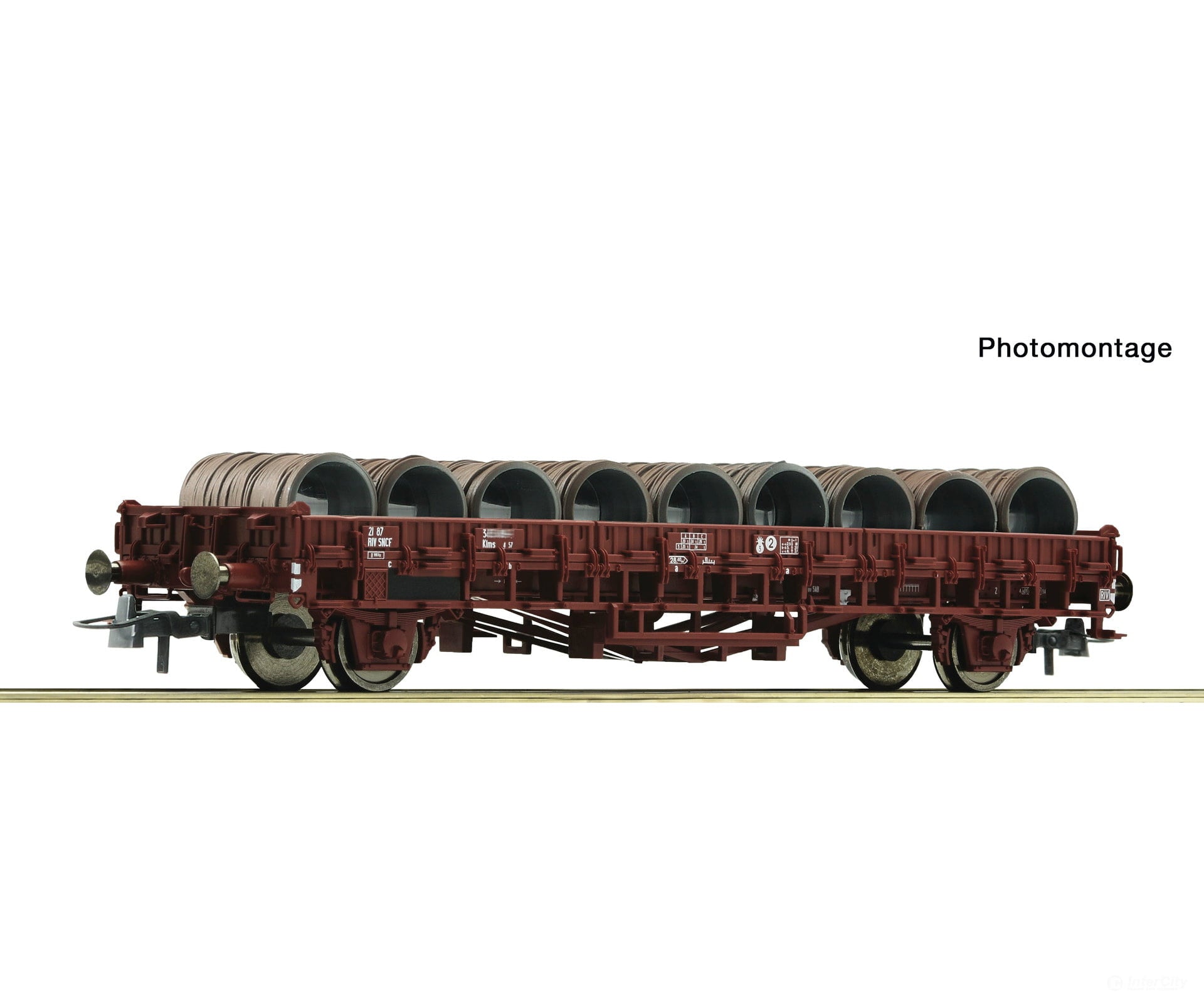 Roco 6600300 HO Flat wagon SNCF European Freight Cars