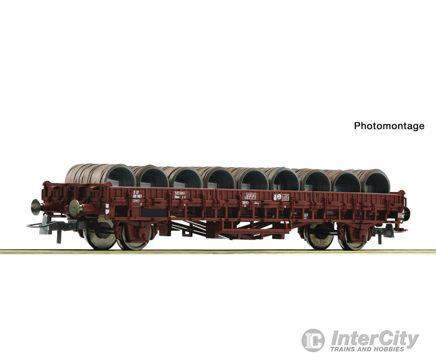 Roco 6600300 HO Flat wagon SNCF European Freight Cars