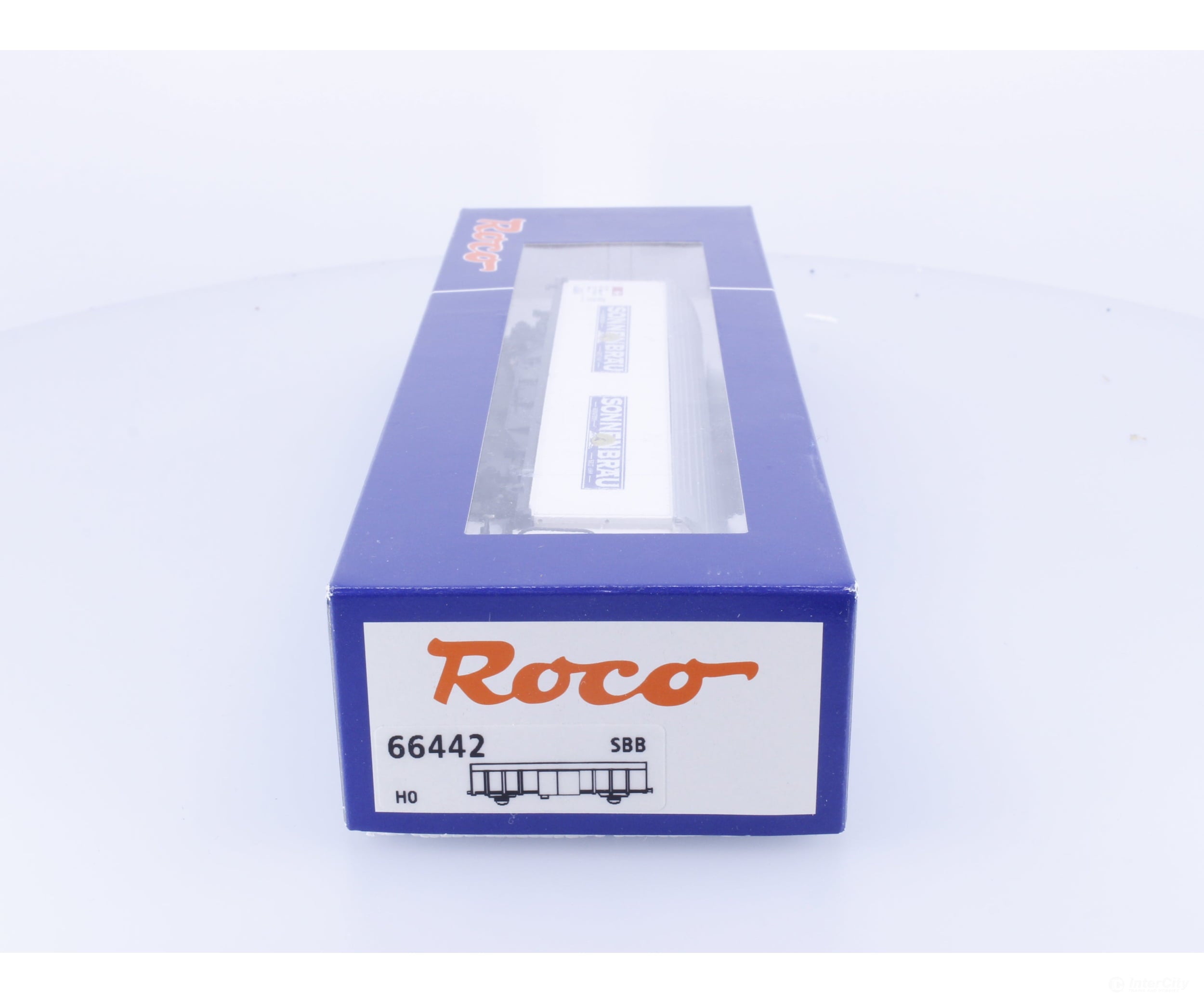 Roco 66442 HO SBB-CFF-FFS Schiebewandwagen Sonnenbrau 388-5 European Freight Cars