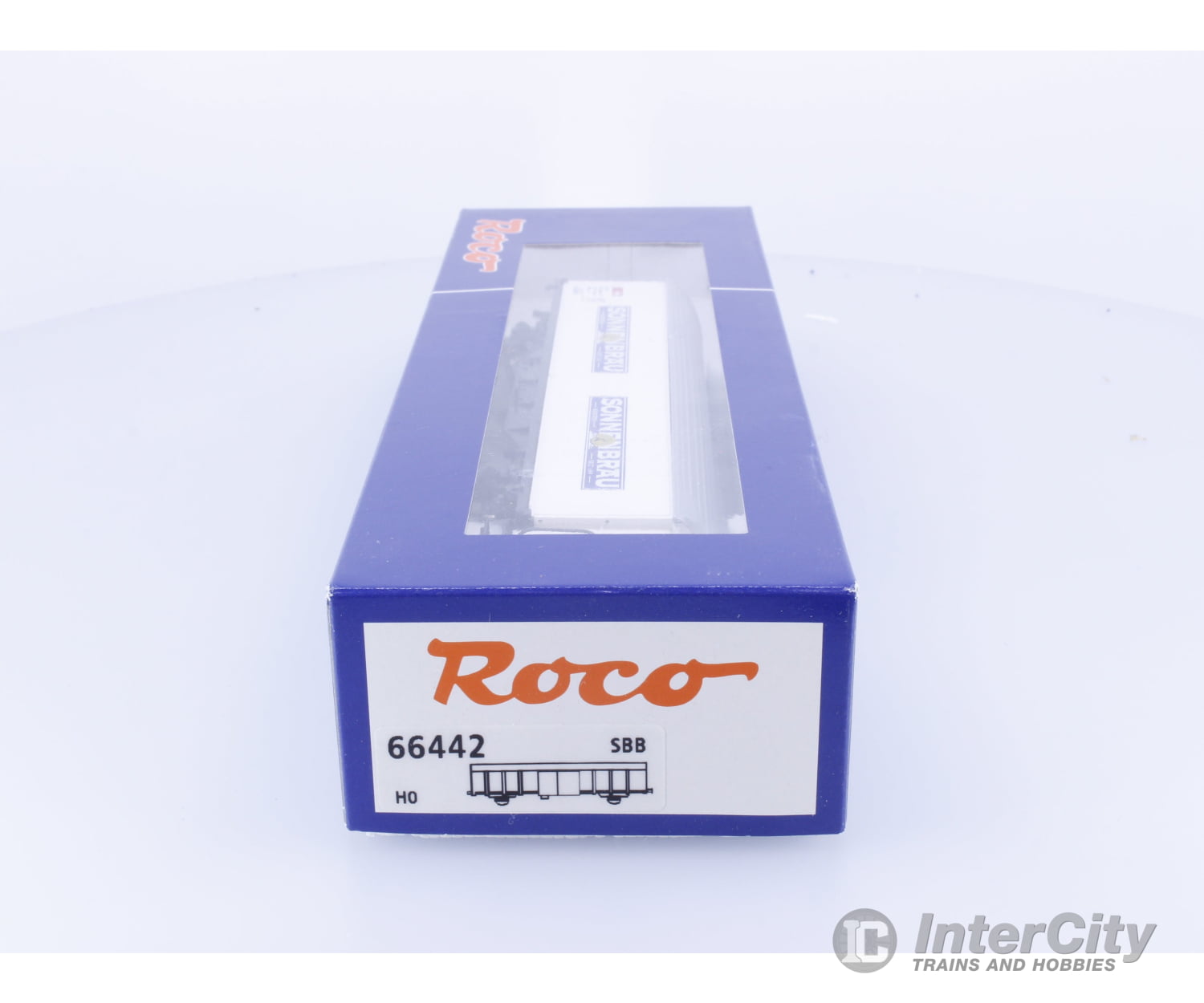 Roco 66442 HO SBB-CFF-FFS Schiebewandwagen Sonnenbrau 388-5 European Freight Cars