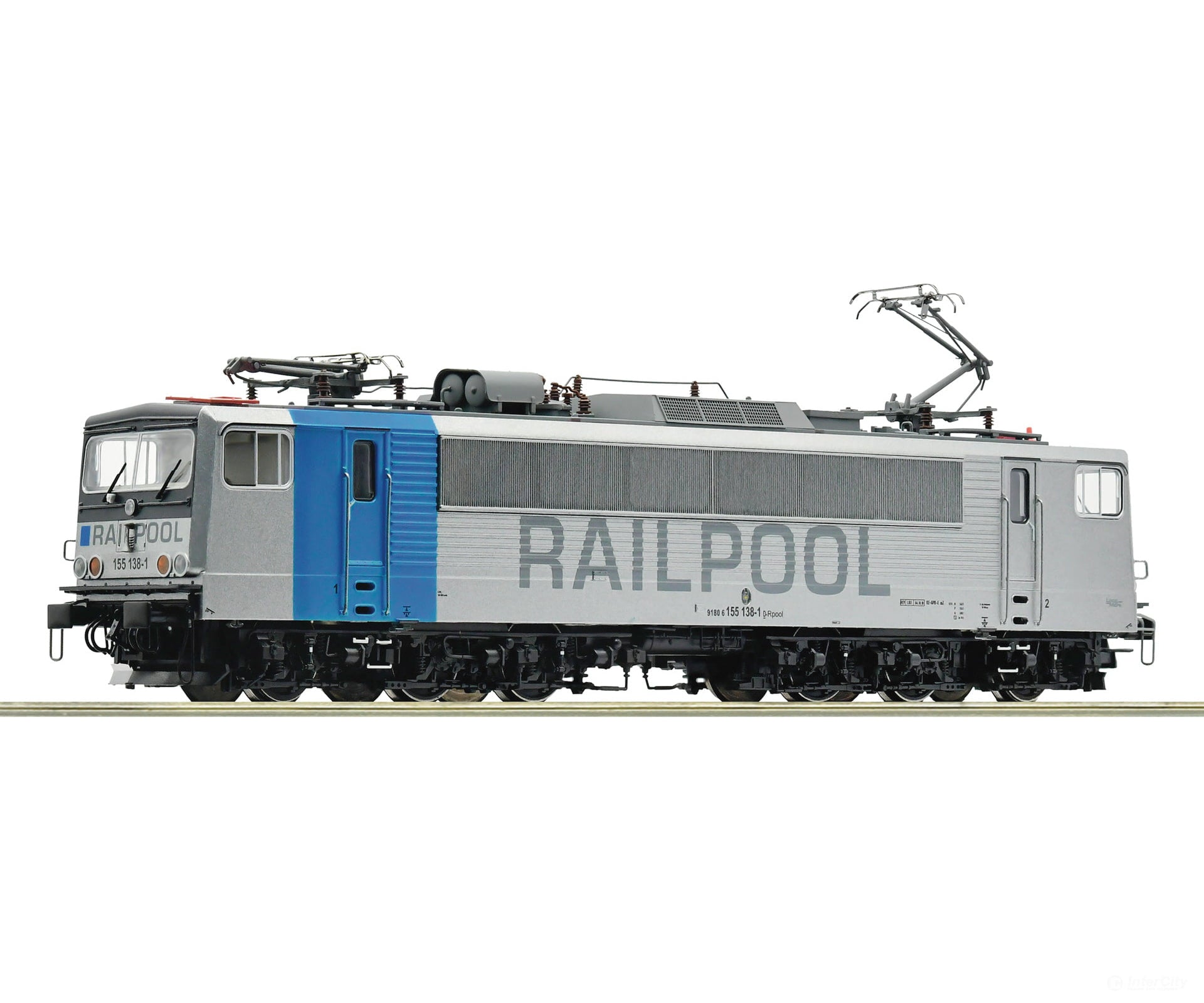 Roco 70469 Ho Electric Locomotive 155 138-1 Railpool Era 6 (Dcc Sound) European Locomotives