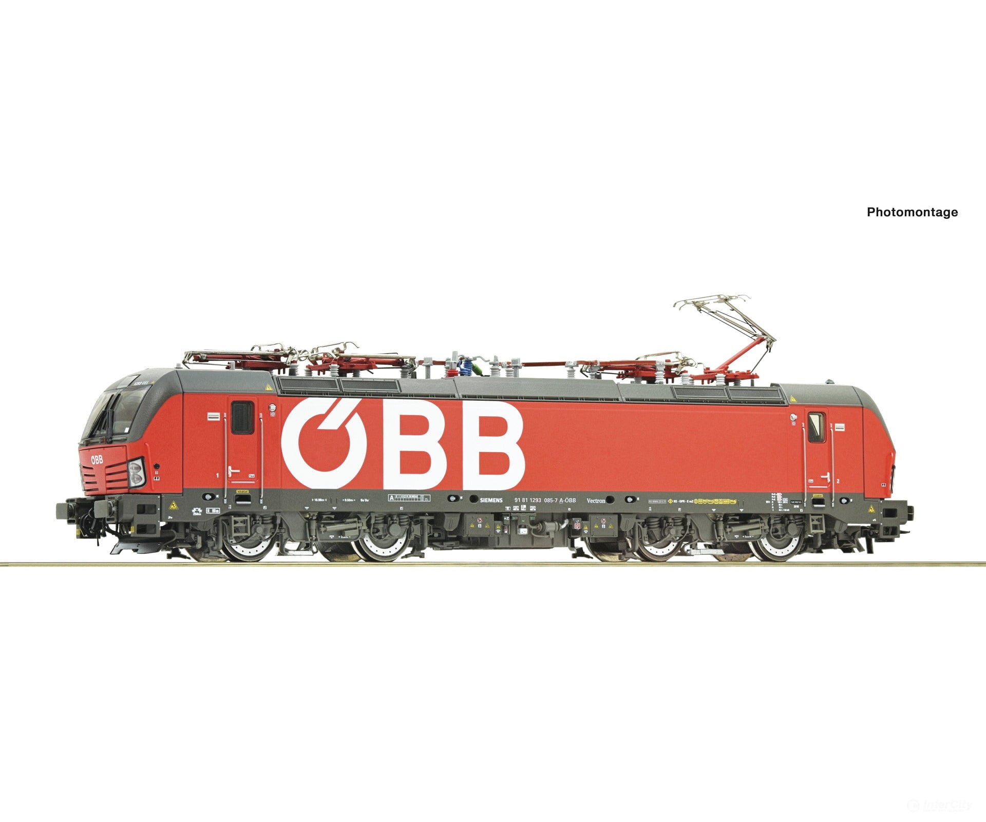 Roco 70722 Ho Electric Locomotive 1293 085 - 7 Öbb - Dcc/Sound European Locomotives