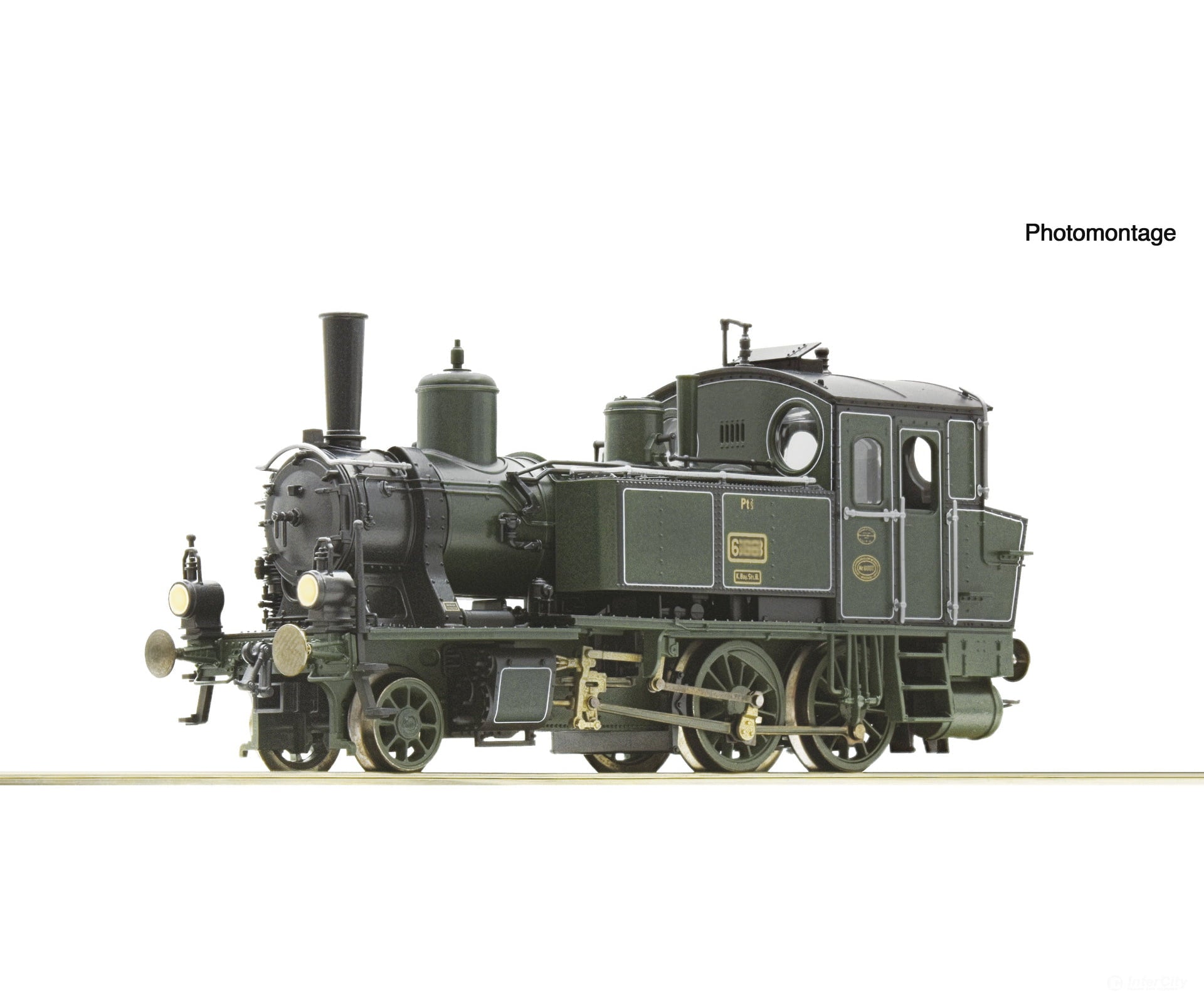 Roco 7100037 HO Steam locomotive class Pt 2/3 K.Bay.Sts.B. DC Analog European Locomotives