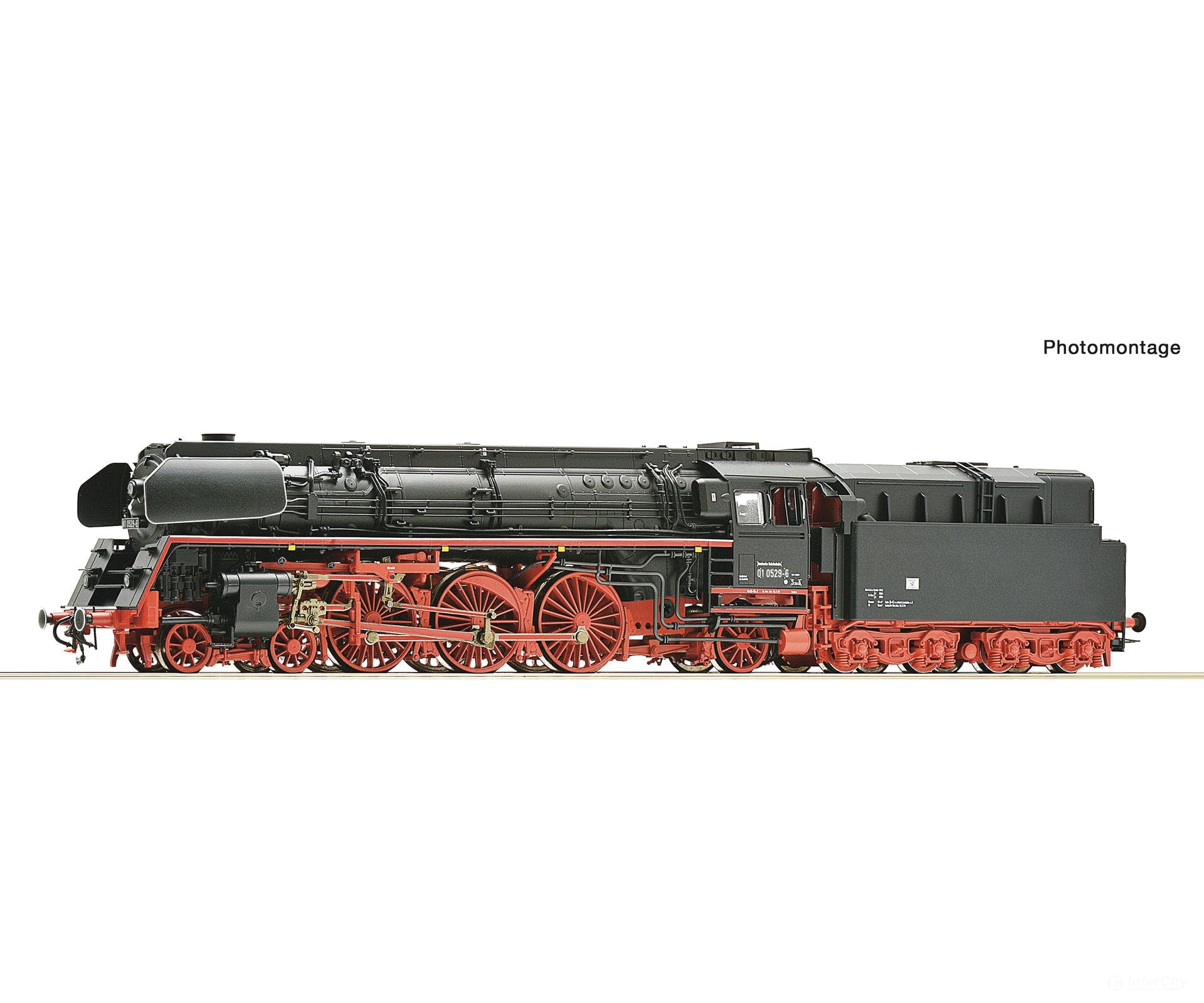 Roco 7120017 Ho Steam Locomotive 01 0529-6 Dr Ac Digital Sound European Locomotives