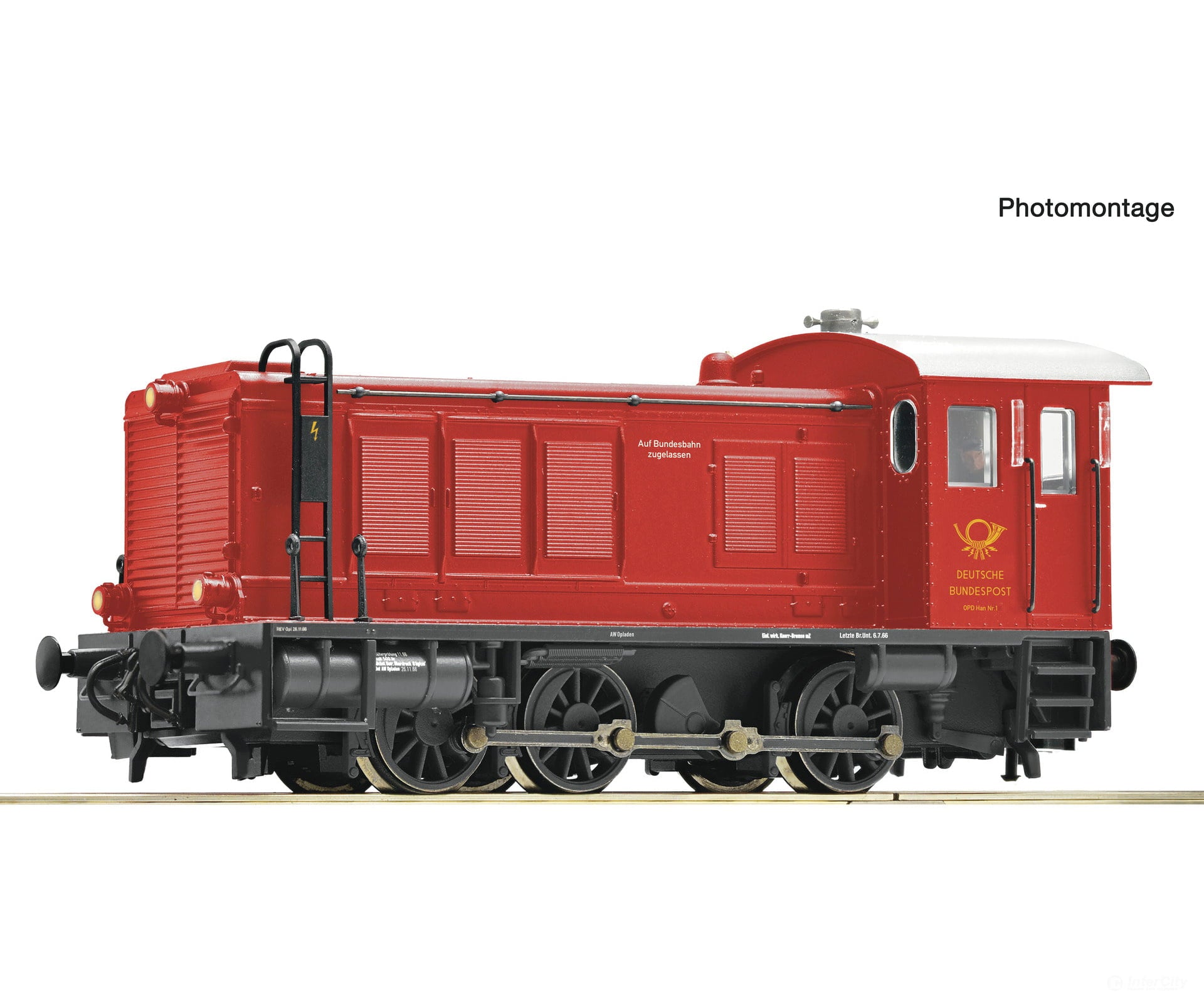 Roco 7300083 HO Diesel locomotive No. 1 DBP DC Analog European Locomotives