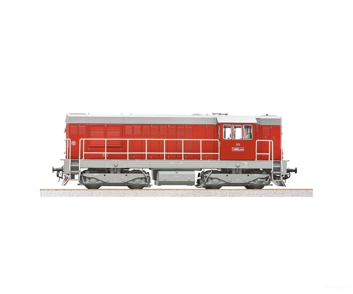 Roco 7310022 HO Diesel locomotive T 466 2050 CSD DCC Digital Sound (Copy) - European Locomotives