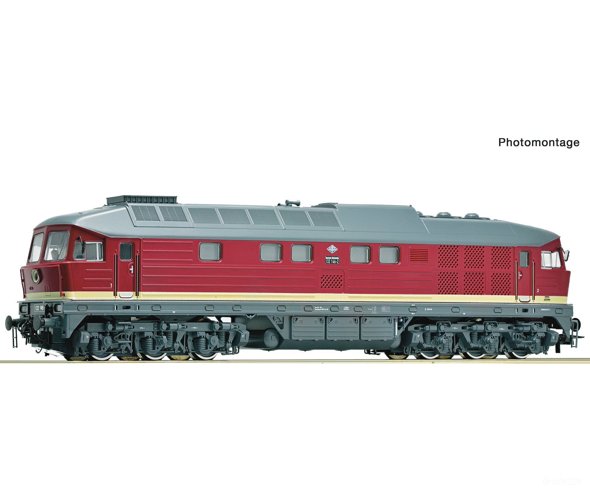 Roco 7320039 Ho Diesel Locomotive 132 146-2 Dr Era 4 (Marklin Ac Sound) European Locomotives