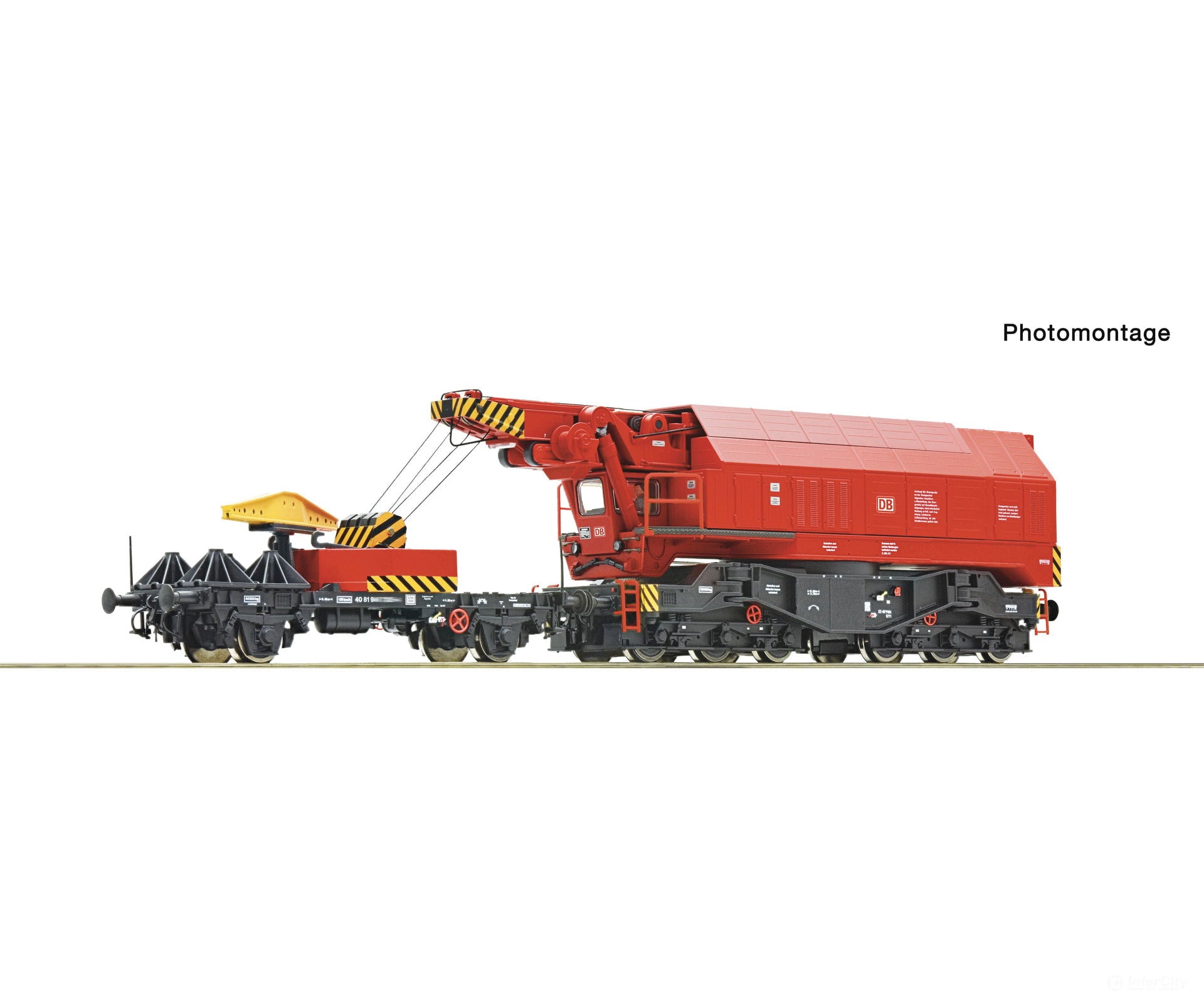 Roco 7320070 HO Digital railway slewing crane DB AG AC Digital Sound European Locomotives