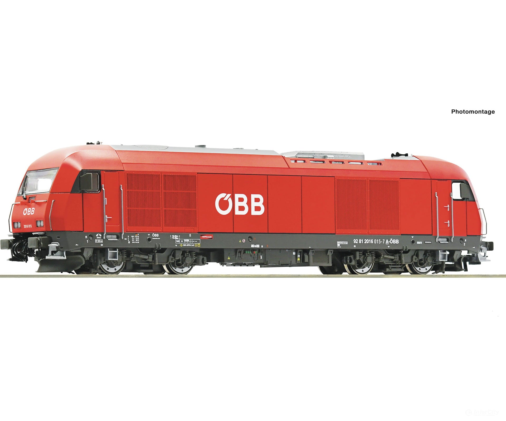 Roco 7320087 HO Diesel locomotive 2016 015-7 ÖBB Marklin AC Digital Sound European Locomotives