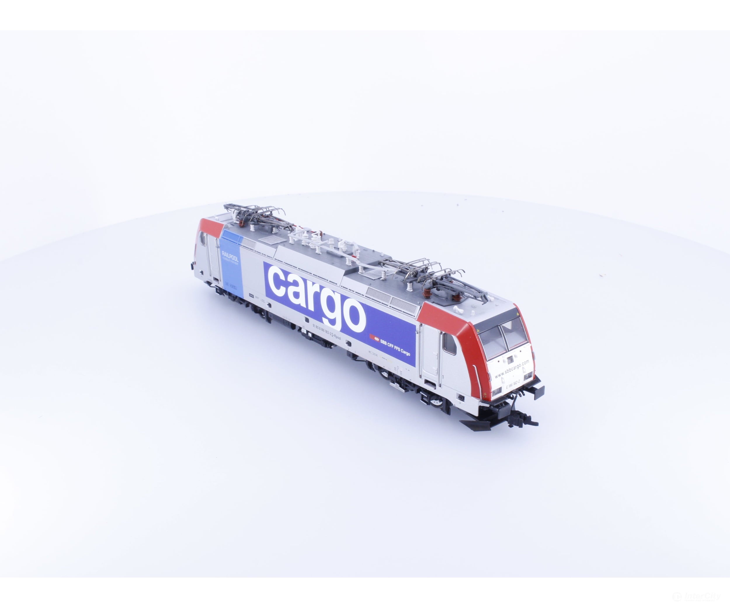Roco 73653 HO SBB-CFF-FFS BR 186 Railpool Cargo E-Lok 182-2 DCC Ready European Locomotives
