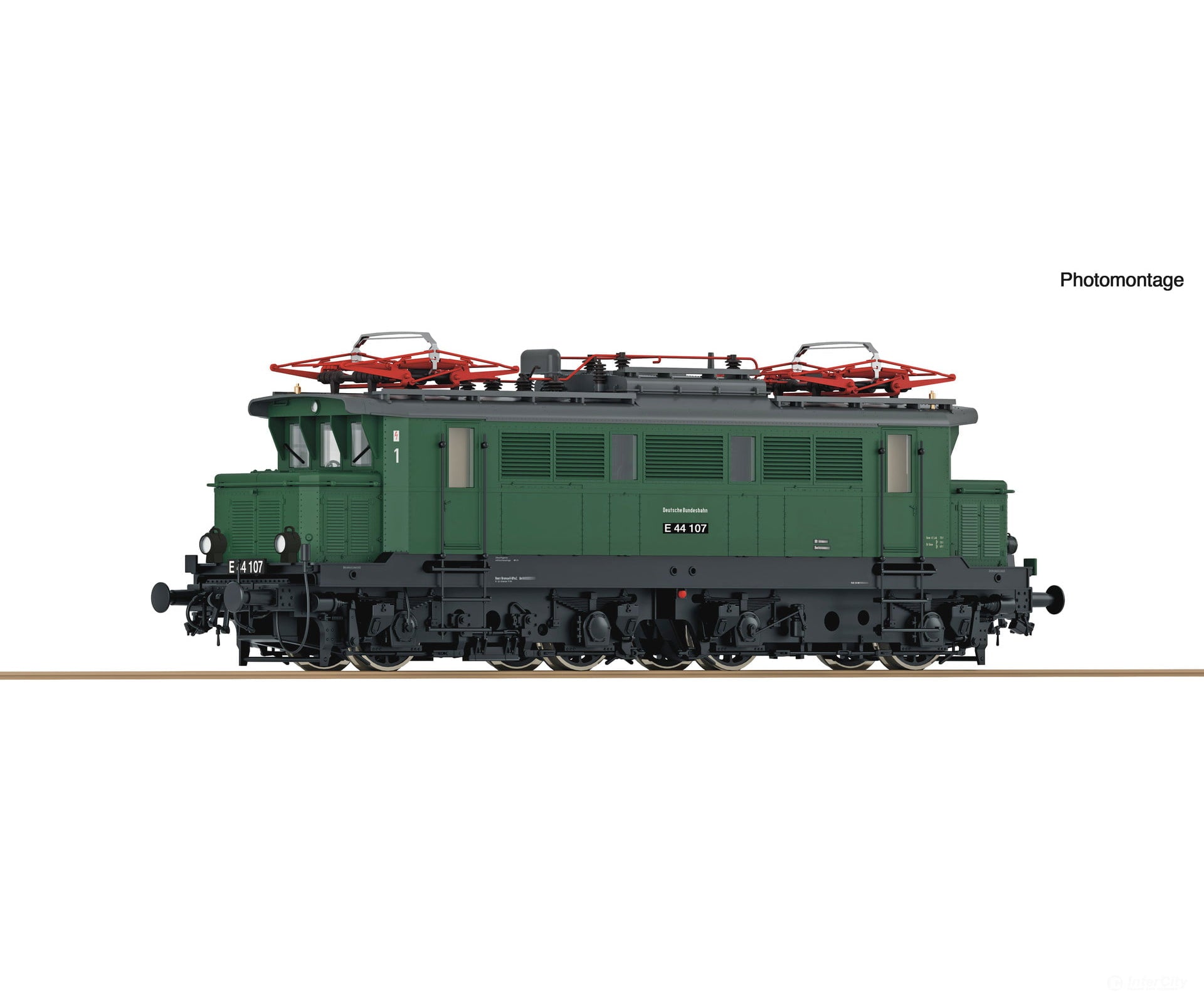 Roco 7500124 Ho Electric Locomotive E 44 107 Db Dc Analog European Locomotives