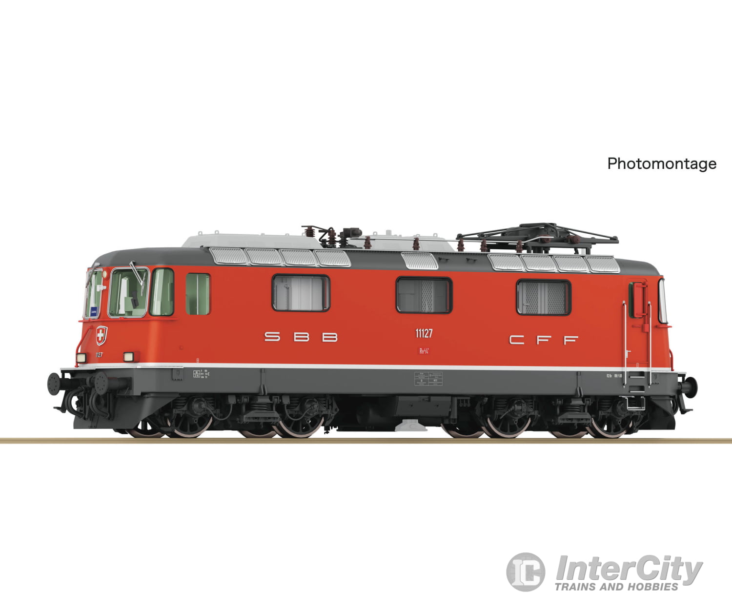 Roco 7500138 Ho Electric Locomotive Re 4/4 Ii 11127 Sbb Era 5 (Dc) European Locomotives