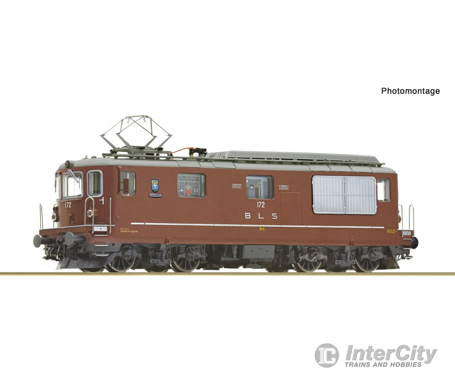 Roco 7500159 HO Electric locomotive Re 4/4 172 BLS DC Analog European Locomotives