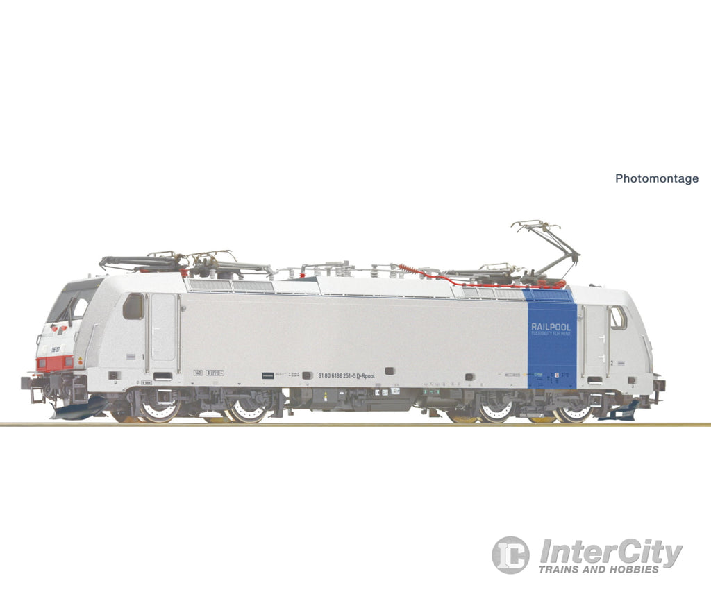 Roco 7500161 HO Electric locomotive 186 251-5 Railpool DC Analog European Locomotives