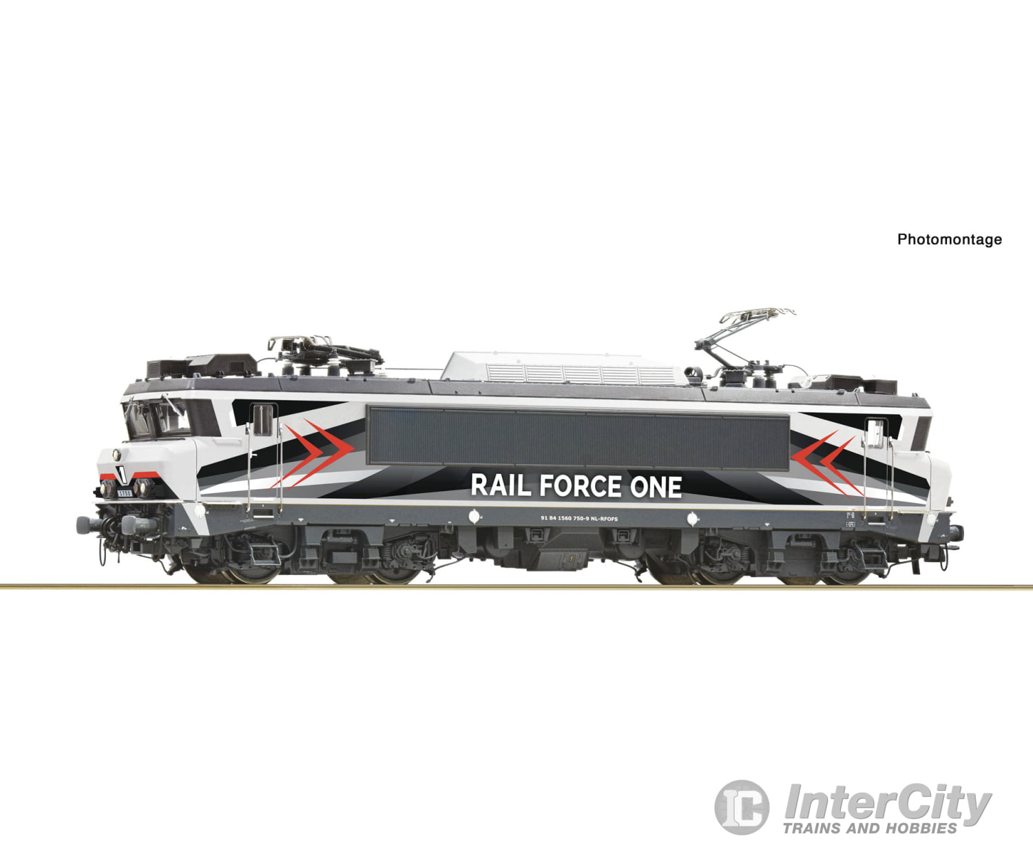 Roco 7500165 HO Electric locomotive 1750 Rail Force One DC Analog European Locomotives