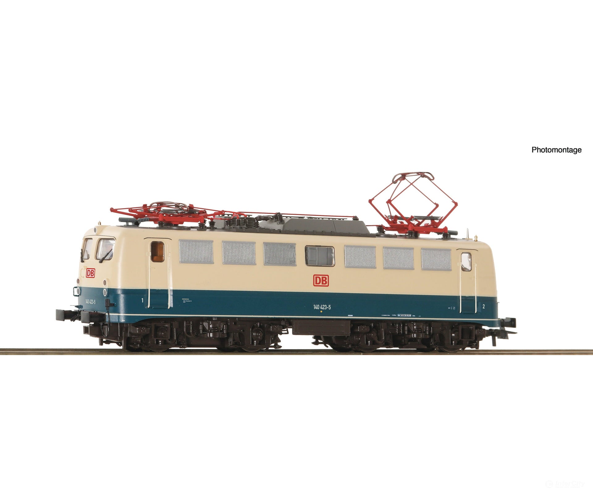 Roco 7500190 HO Electric locomotive 140 423-5 DB AG DC Analog European Locomotives