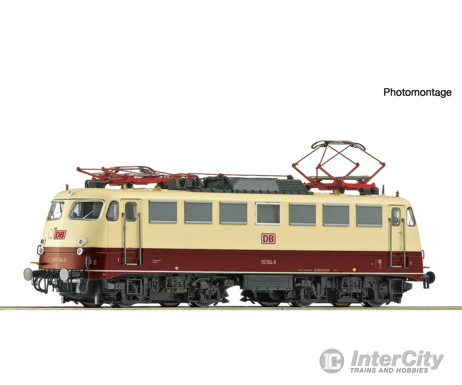 Roco 7510017 Ho Electric Locomotive 110 504-8 Db Ag Era 5 (Dcc Sound) European Locomotives