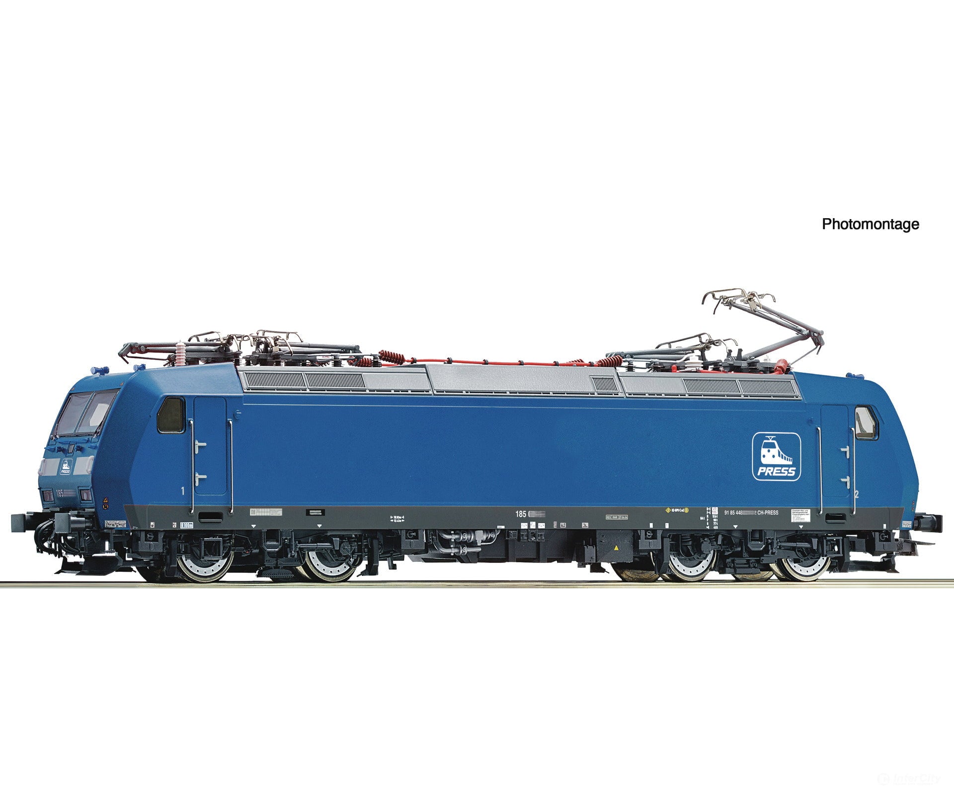 Roco 7510098 Ho Electric Locomotive 185 061-5 Press Dcc Digital Sound European Locomotives