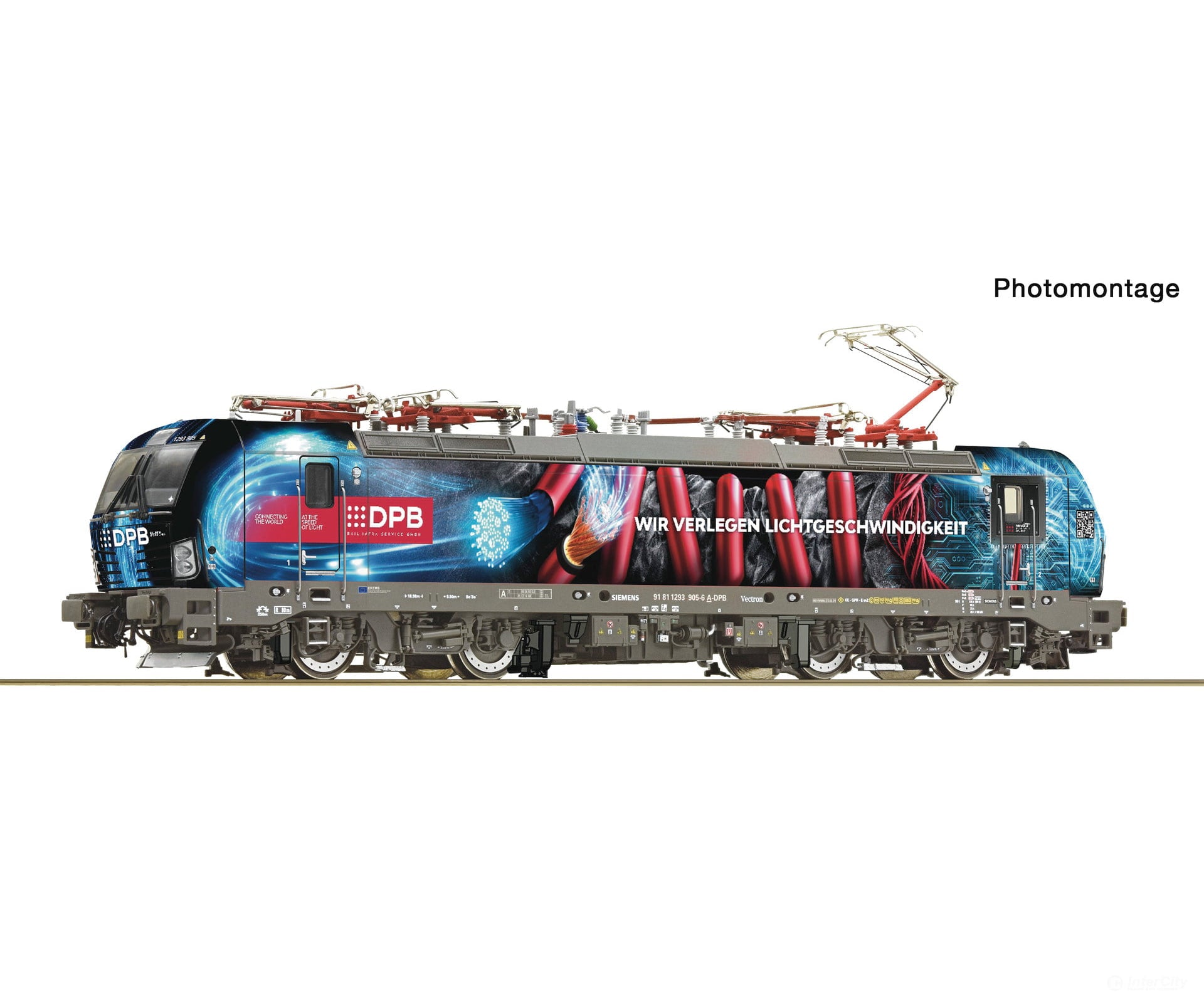 Roco 7510104 Ho Electric Locomotive 1293 905-6 Dpb Dcc Digital Sound European Locomotives