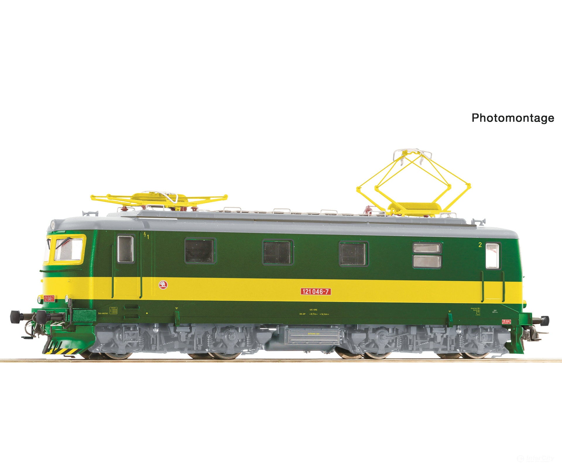 Roco 7510135 HO Electric locomotive 121 046-7 CD DCC Digital Sound European Locomotives