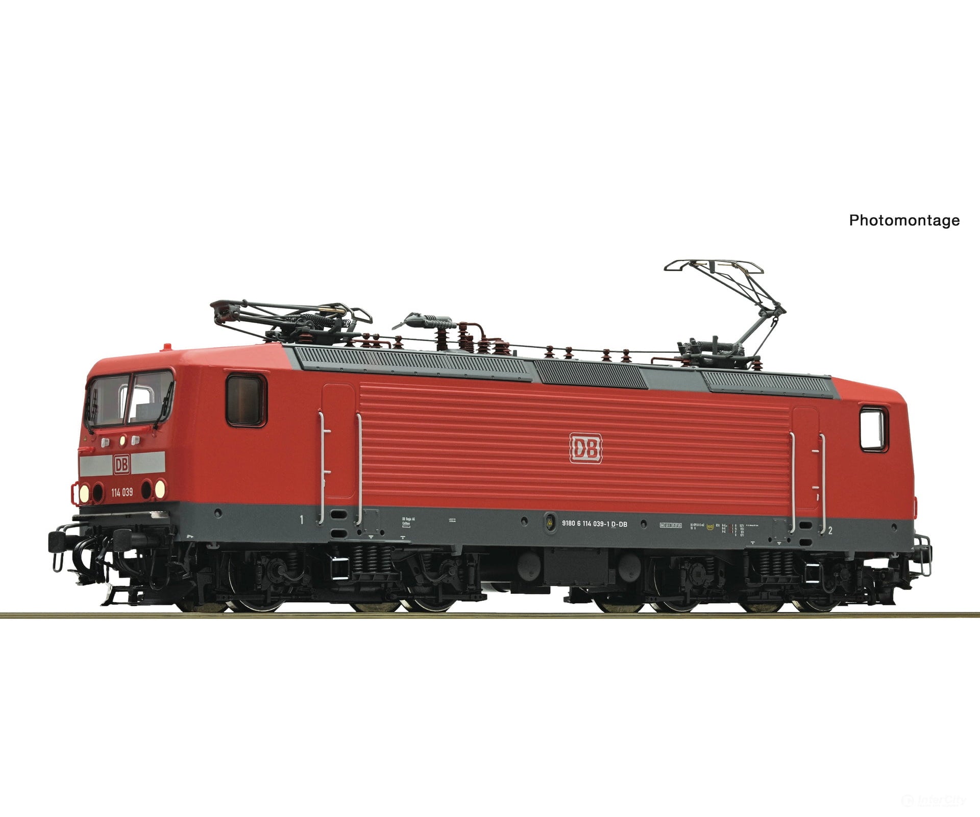 Roco 7510140 Ho Electric Locomotive 114 039-1 Db Ag Dcc Digital Sound European Locomotives