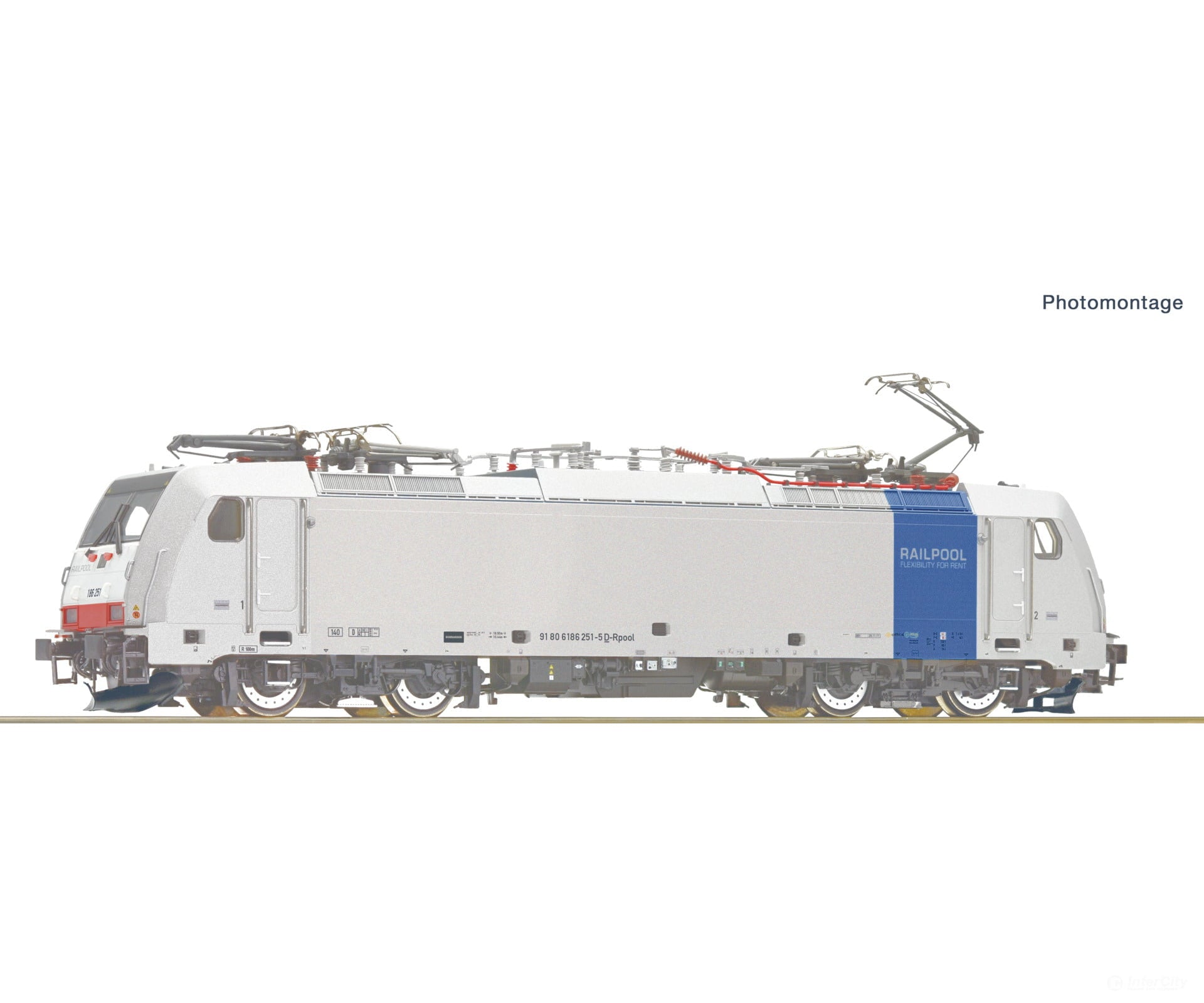 Roco 7510161 HO Electric locomotive 186 251-5 Railpool DCC Digital Sound European Locomotives