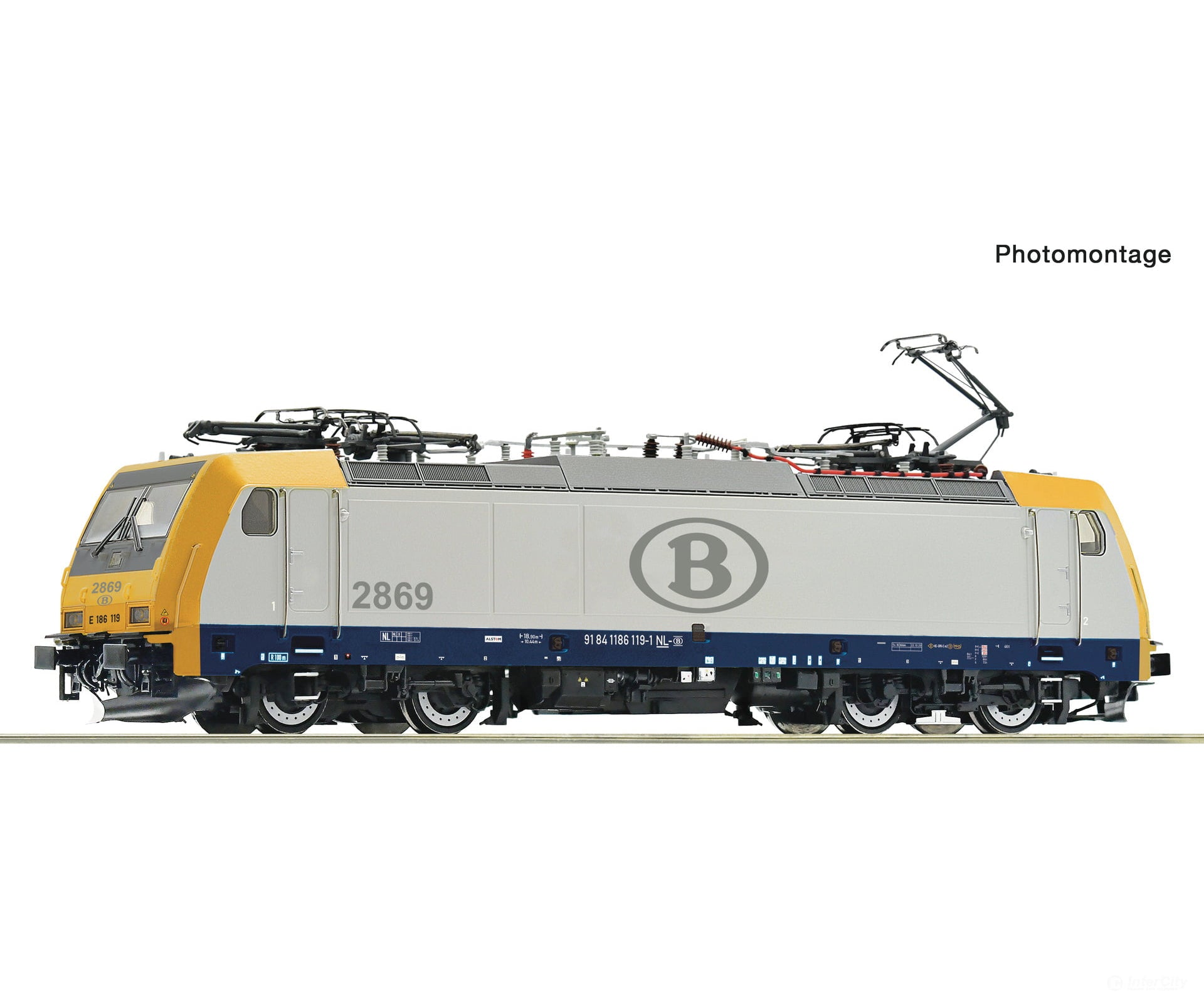 Roco 7510166 HO Electric locomotive 186 119-1 SNCB DCC Digital Sound European Locomotives