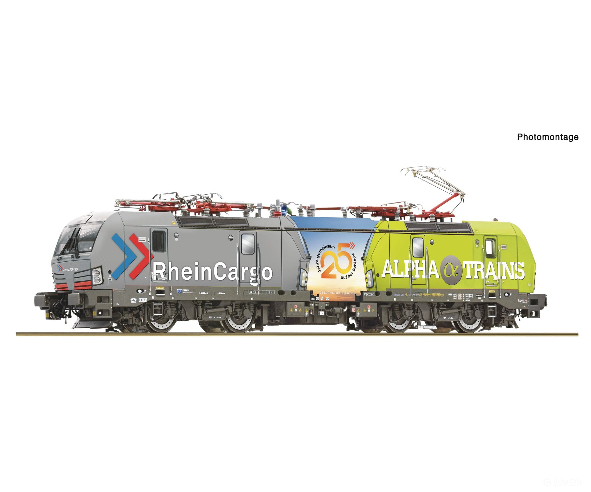 Roco 7510185 HO Electric locomotive 7193 101-1 Alpha Trains/Rheincargo DCC Digital Sound European Locomotives