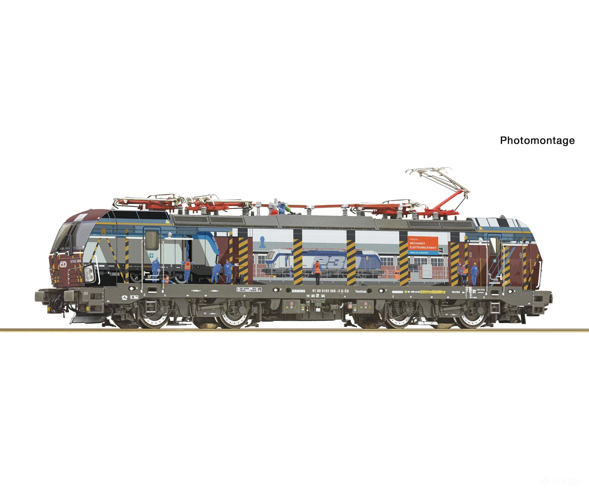 Roco 7510186 HO Electric locomotive 193 568-3 CD DCC Digital Sound European Locomotives