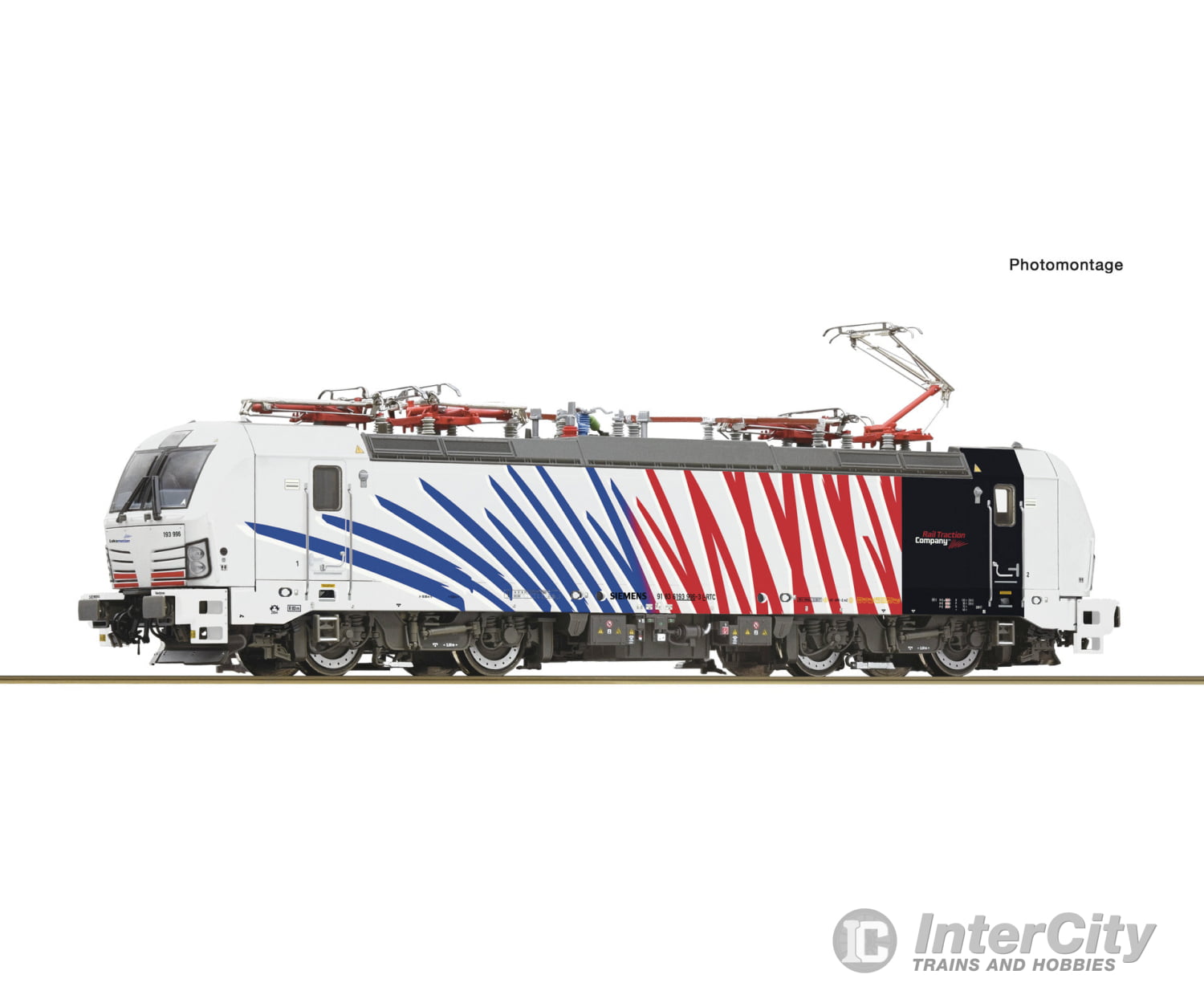 Roco 7510191 HO Electric locomotive 193 996-3 RTC DCC Digital Sound European Locomotives