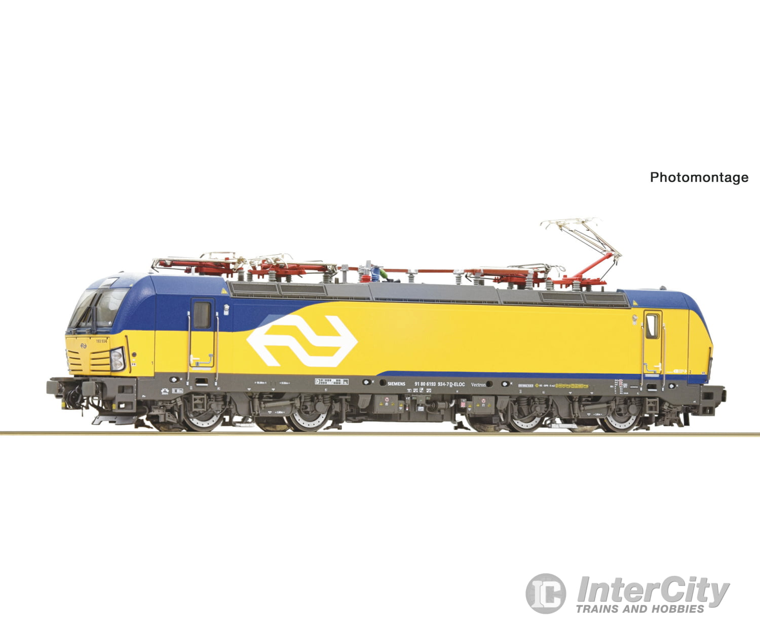 Roco 7510192 HO Electric locomotive 193 934-7 NS DCC Digital Sound European Locomotives