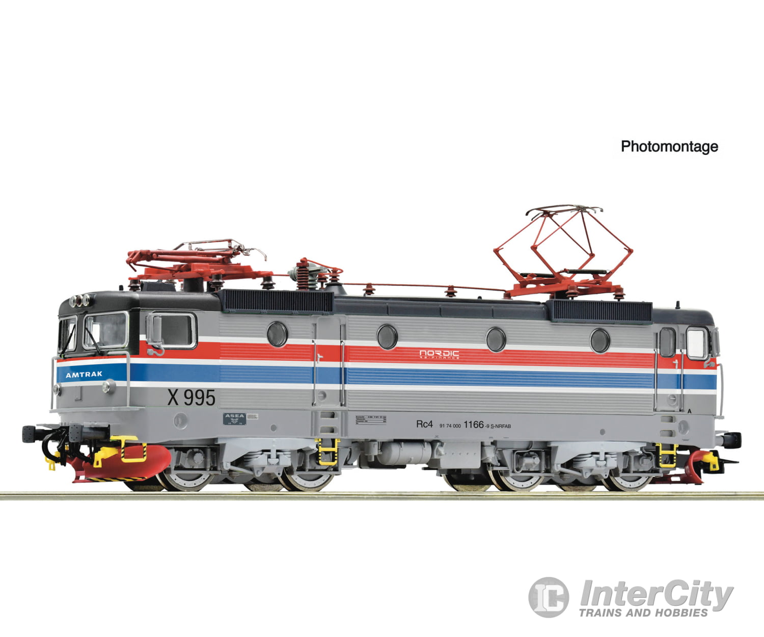 Roco 7510210 HO Electric locomotive Rc 4 1166 NRFAB DCC Digital Sound European Locomotives