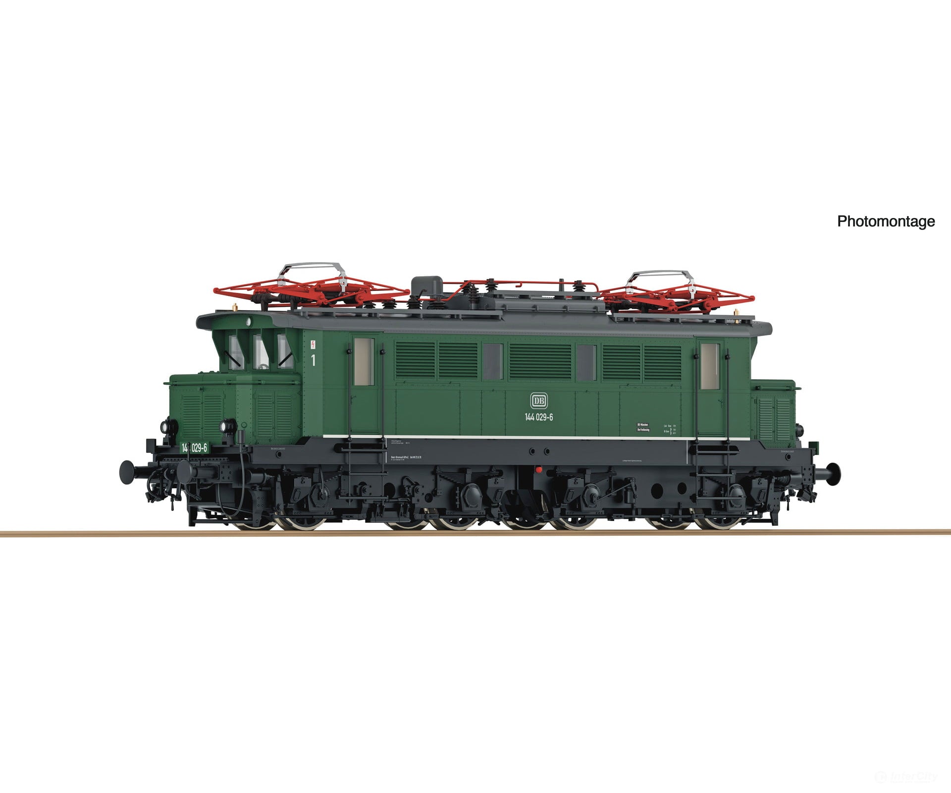 Roco 7520078 Ho Electric Locomotive Class 144 Db Era 4 (Marklin Ac Sound) European Locomotives