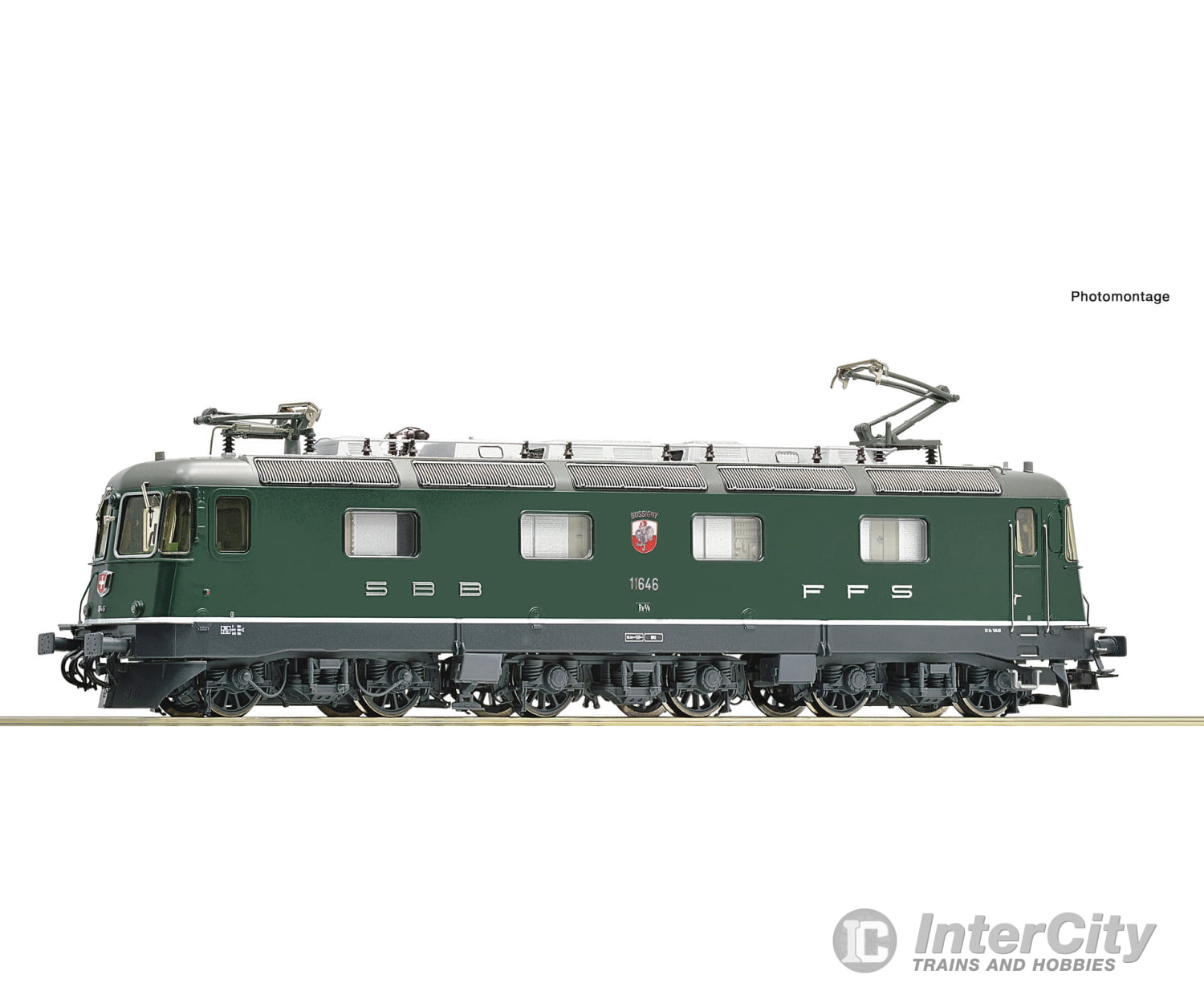 Roco 7520160 HO Electric locomotive Re 6/6 11646 SBB Cargo AC Digital Sound European Locomotives