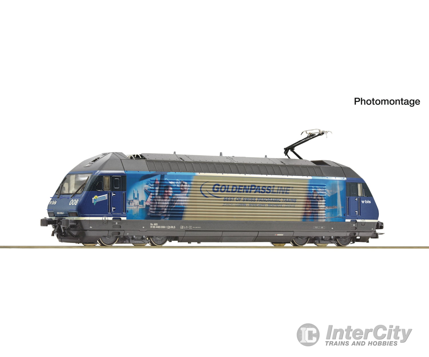 Roco 7520172 HO Electric locomotive Re 465 008-1 BLS AC Digital Sound European Locomotives