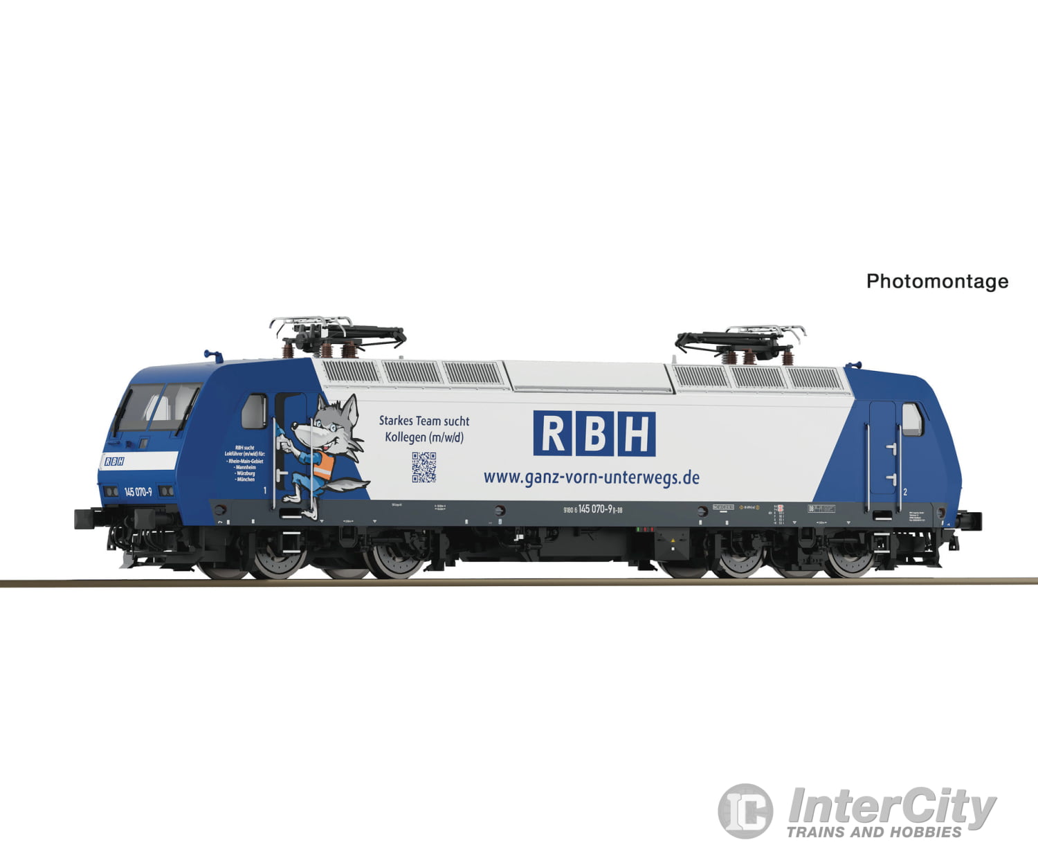 Roco 7520178 HO Electric locomotive 145 070-9 RBH AC Digital Sound European Locomotives