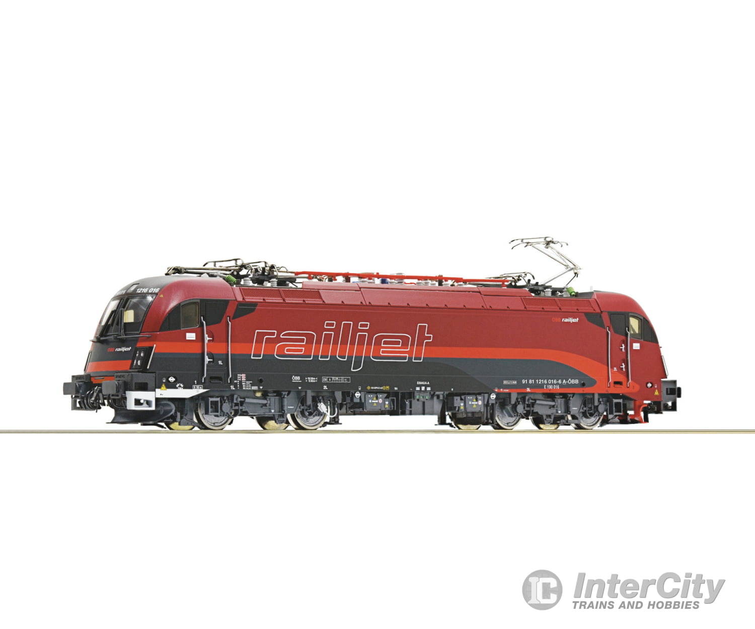 Roco 7520182 HO Electric locomotive 1216 016-6 ’Railjet’ ÖBB AC Digital Sound European Locomotives