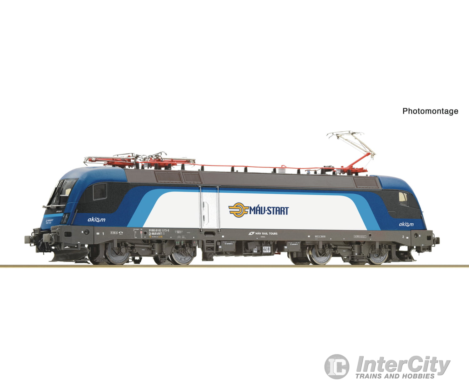 Roco 7520184 HO Electric locomotive 182 573-6 MAV-START AC Digital Sound European Locomotives