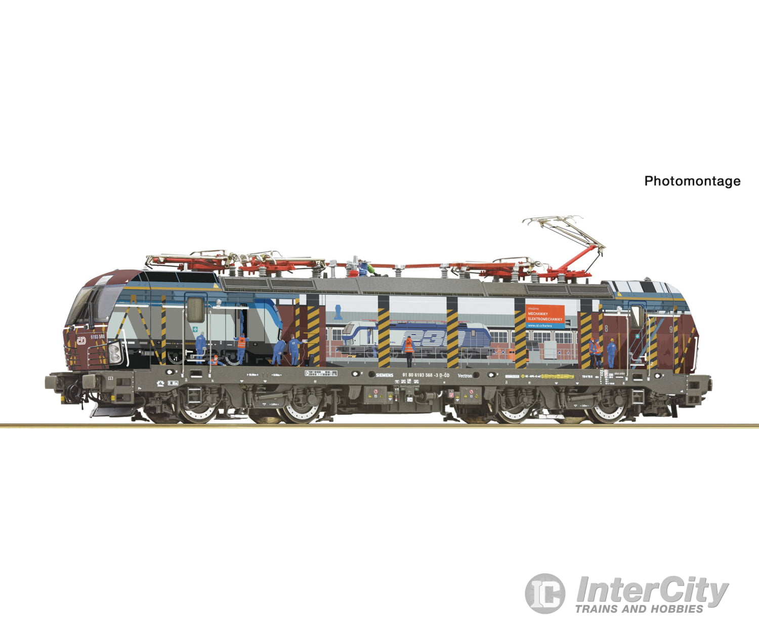 Roco 7520186 HO Electric locomotive 193 568-3 CD AC Digital Sound European Locomotives