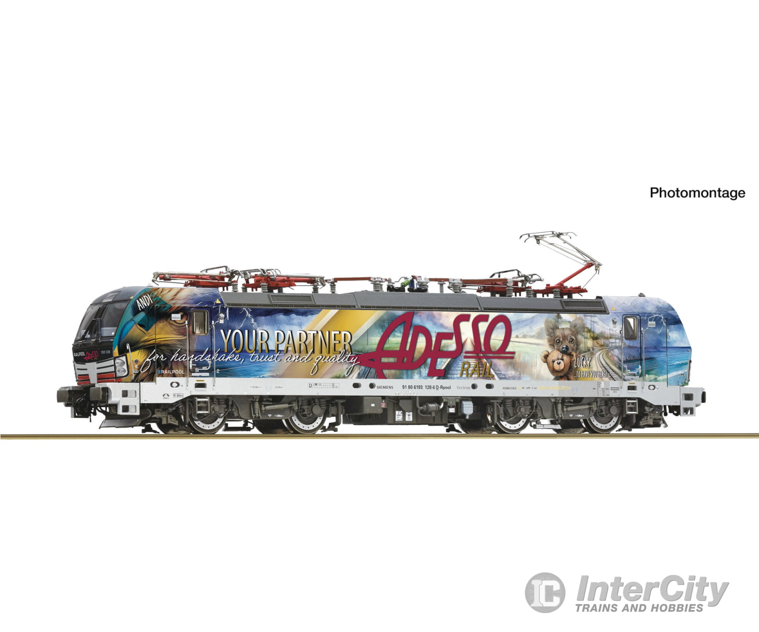 Roco 7520194 HO Electric locomotive 193 128-6 Railpool AC Digital Sound European Locomotives