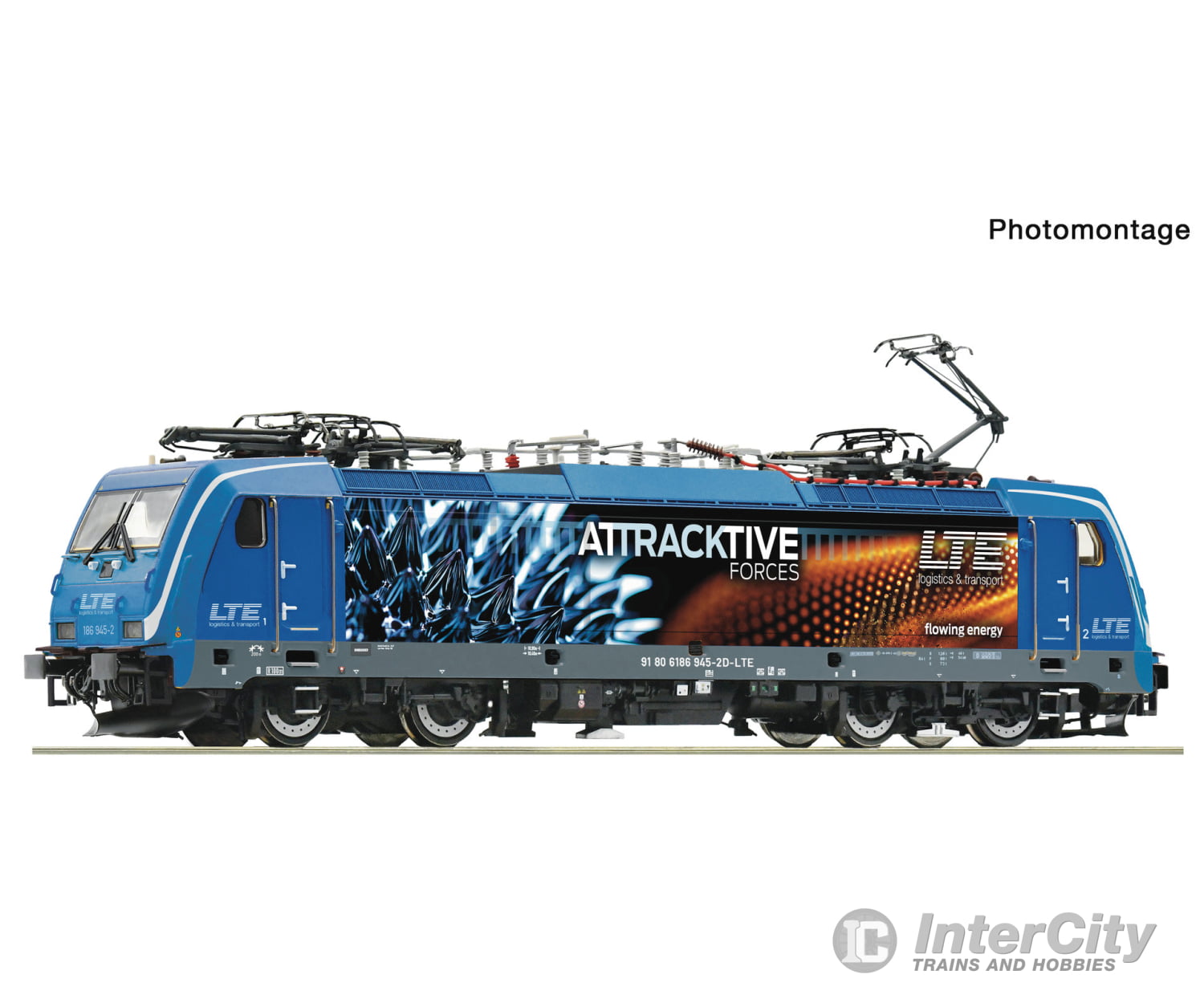 Roco 7520195 HO Electric locomotive 186 945-2 LTE AC Digital Sound European Locomotives