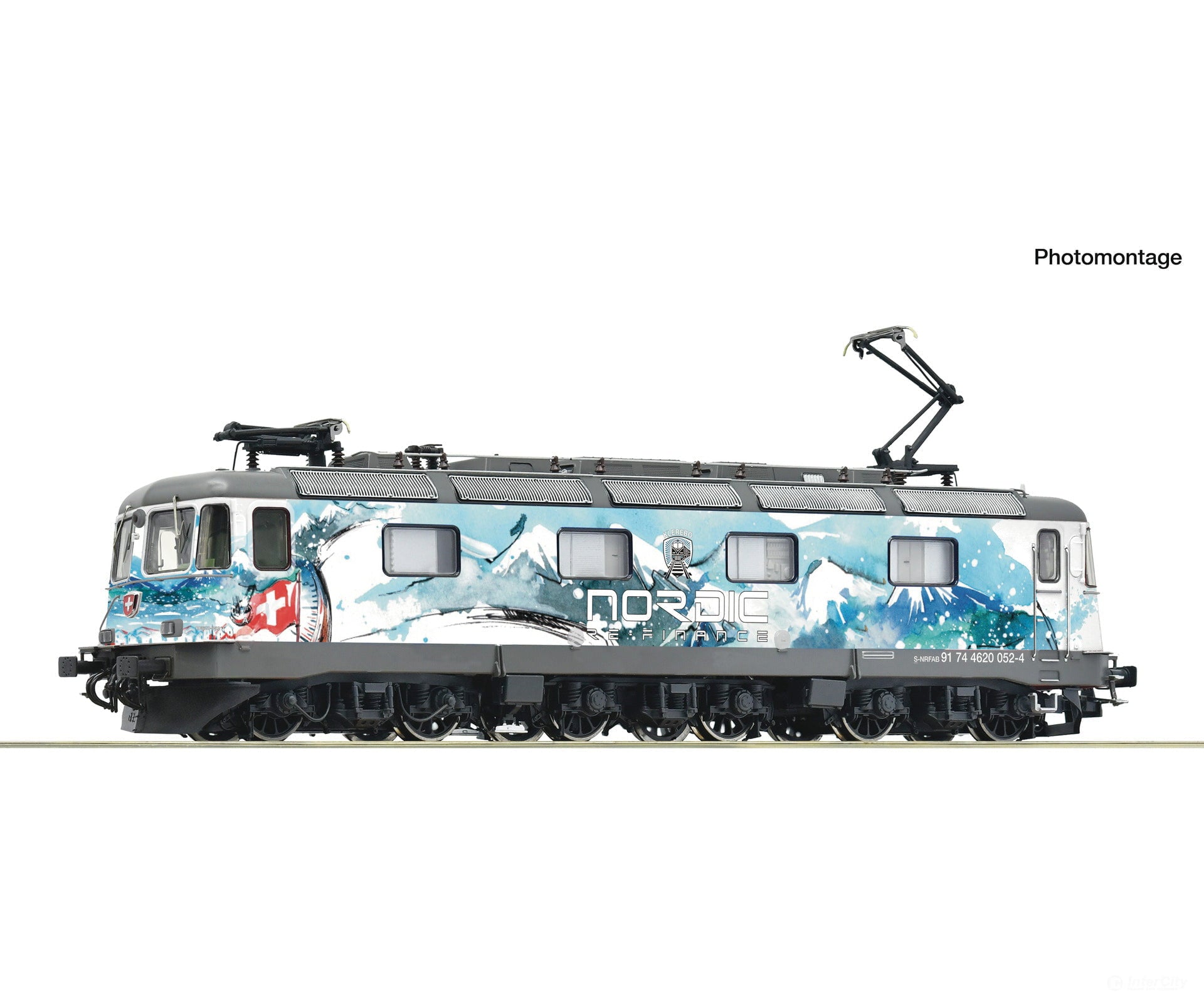 Roco 7520211 HO Electric locomotive 4620 052-4 NRFAB AC Digital Sound European Locomotives