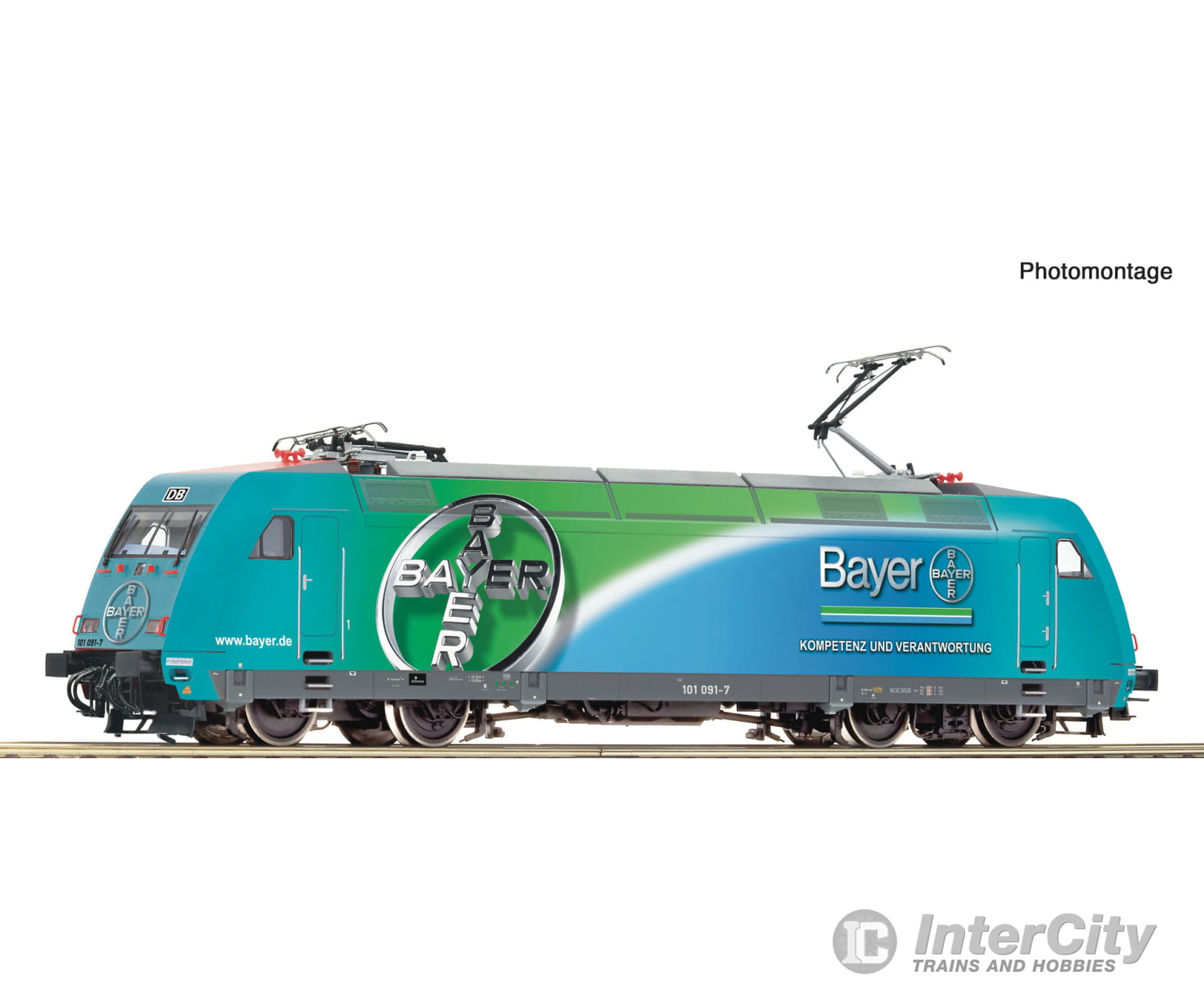 Roco 7520224 HO Electric locomotive 101 091-7 DB AG AC Digital Sound European Locomotives