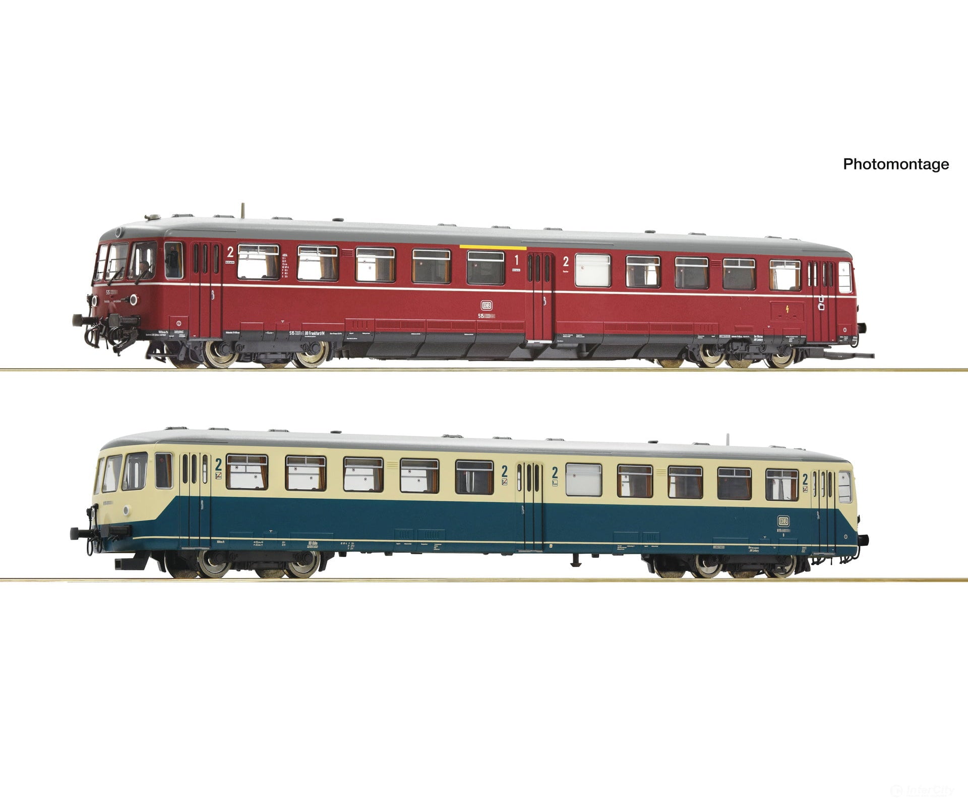 Roco 7700016 HO Accumulator railcar 515 537-9 with control cab coach DB European Locomotives