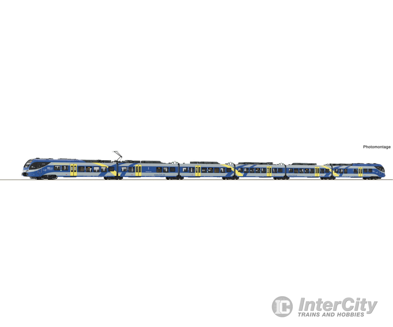 Roco 7720032 HO 6-piece set: Electrical multiple unit ’FLIRT 3’’ BRB European Locomotives